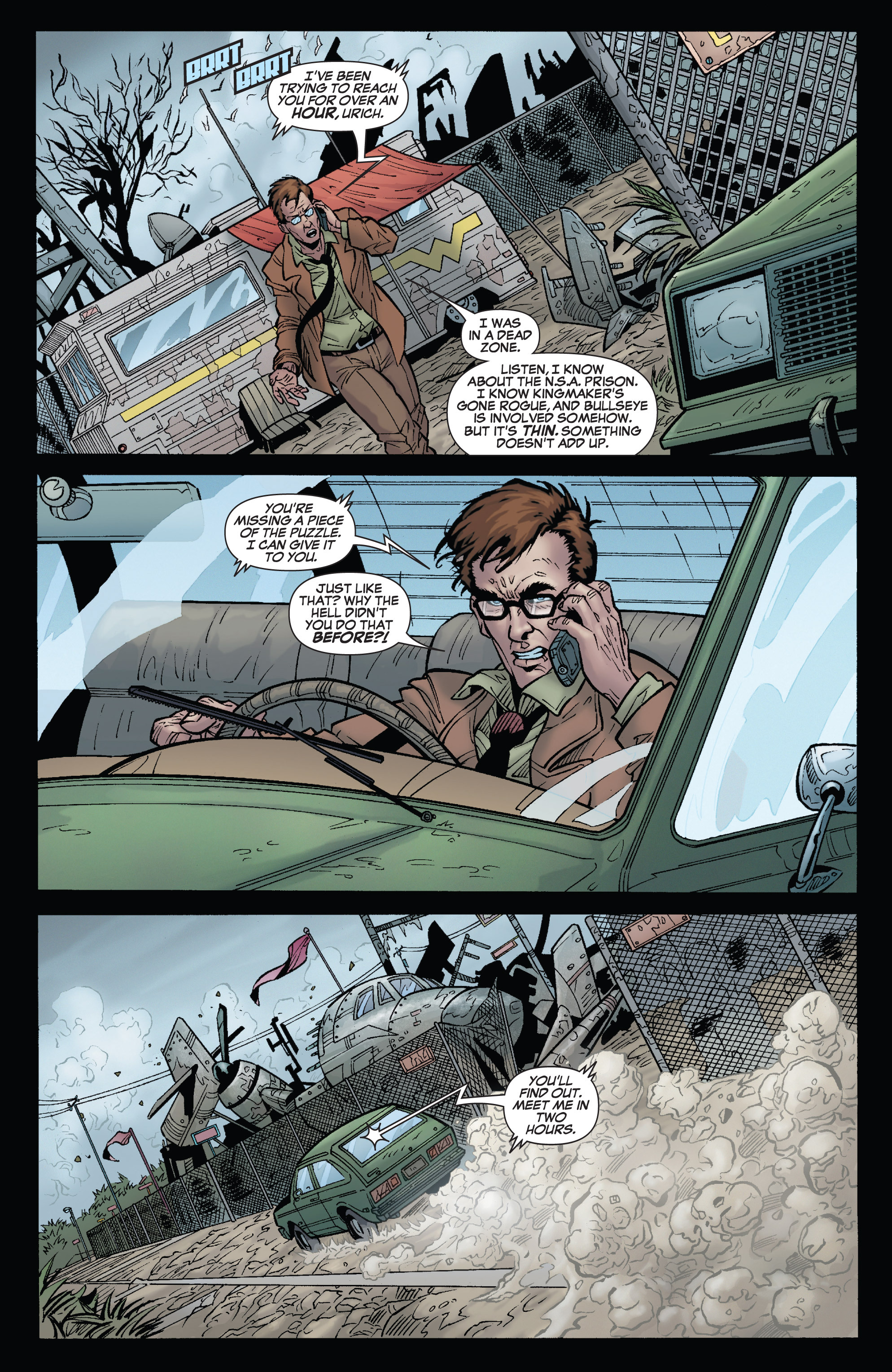 Read online Dark Reign: Hawkeye comic -  Issue #5 - 9
