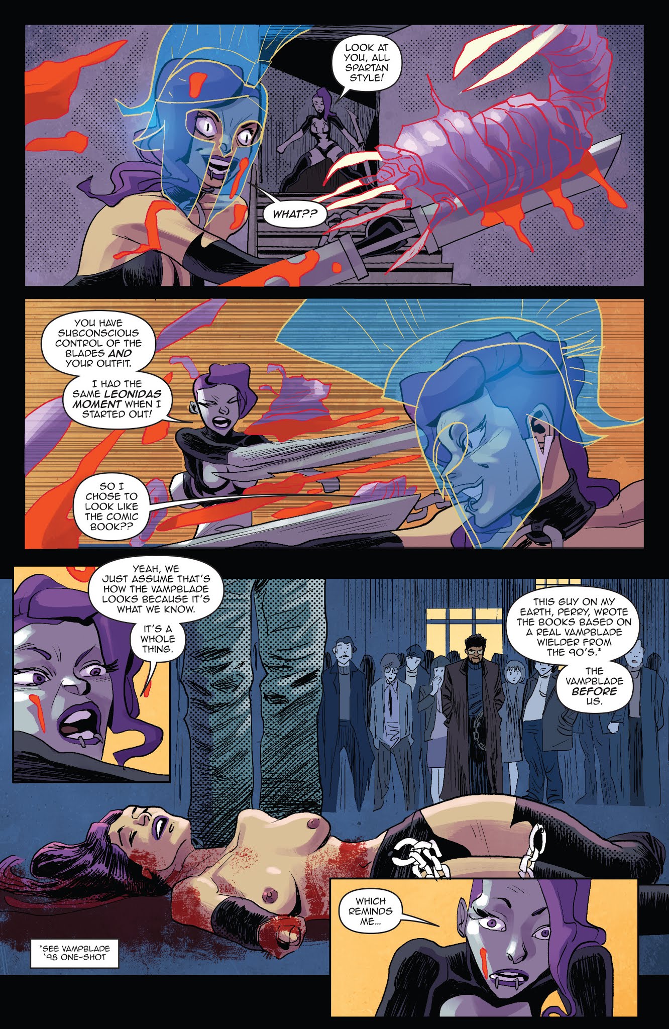 Read online Vampblade Season 3 comic -  Issue #3 - 11