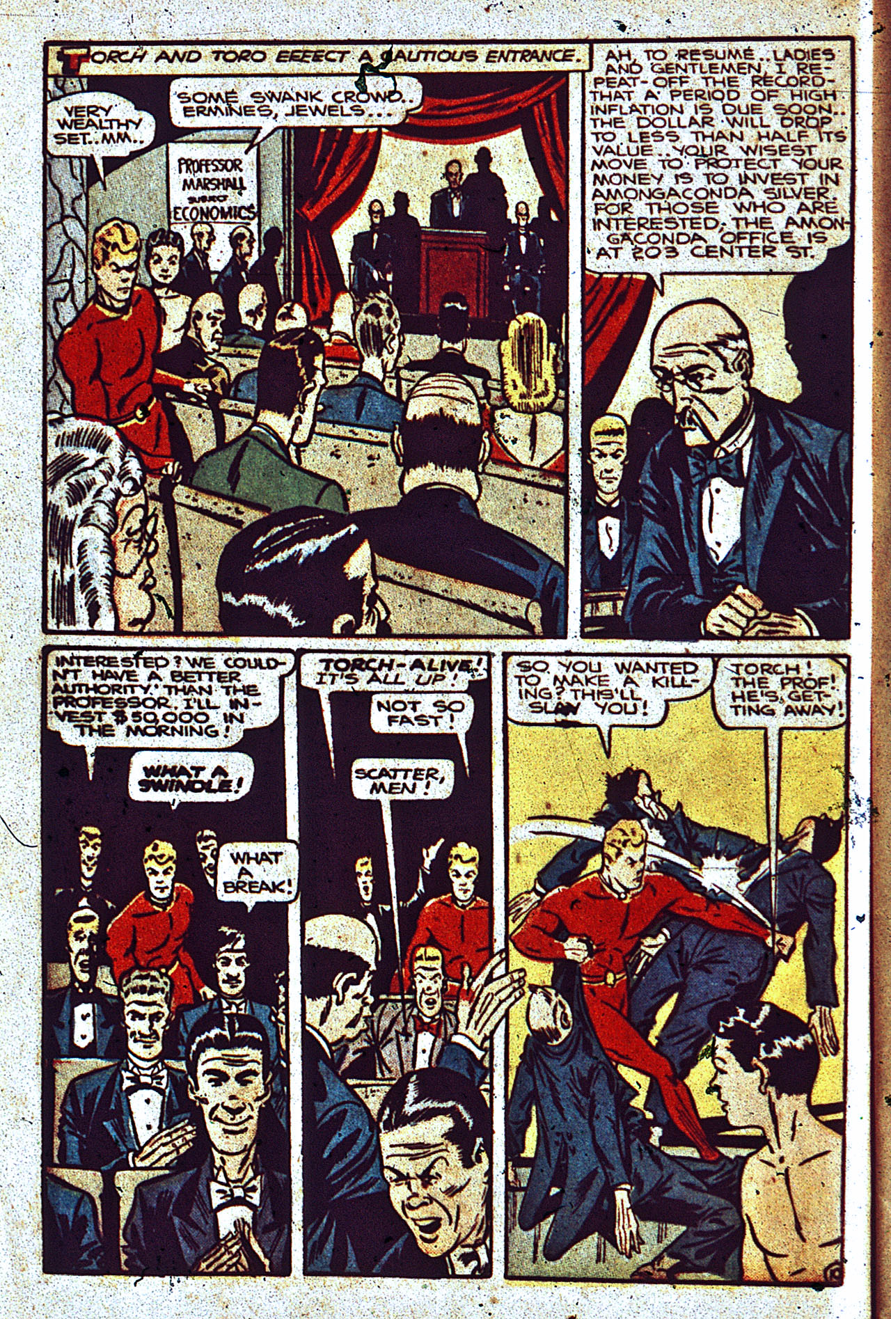 Read online The Human Torch (1940) comic -  Issue #23 - 12