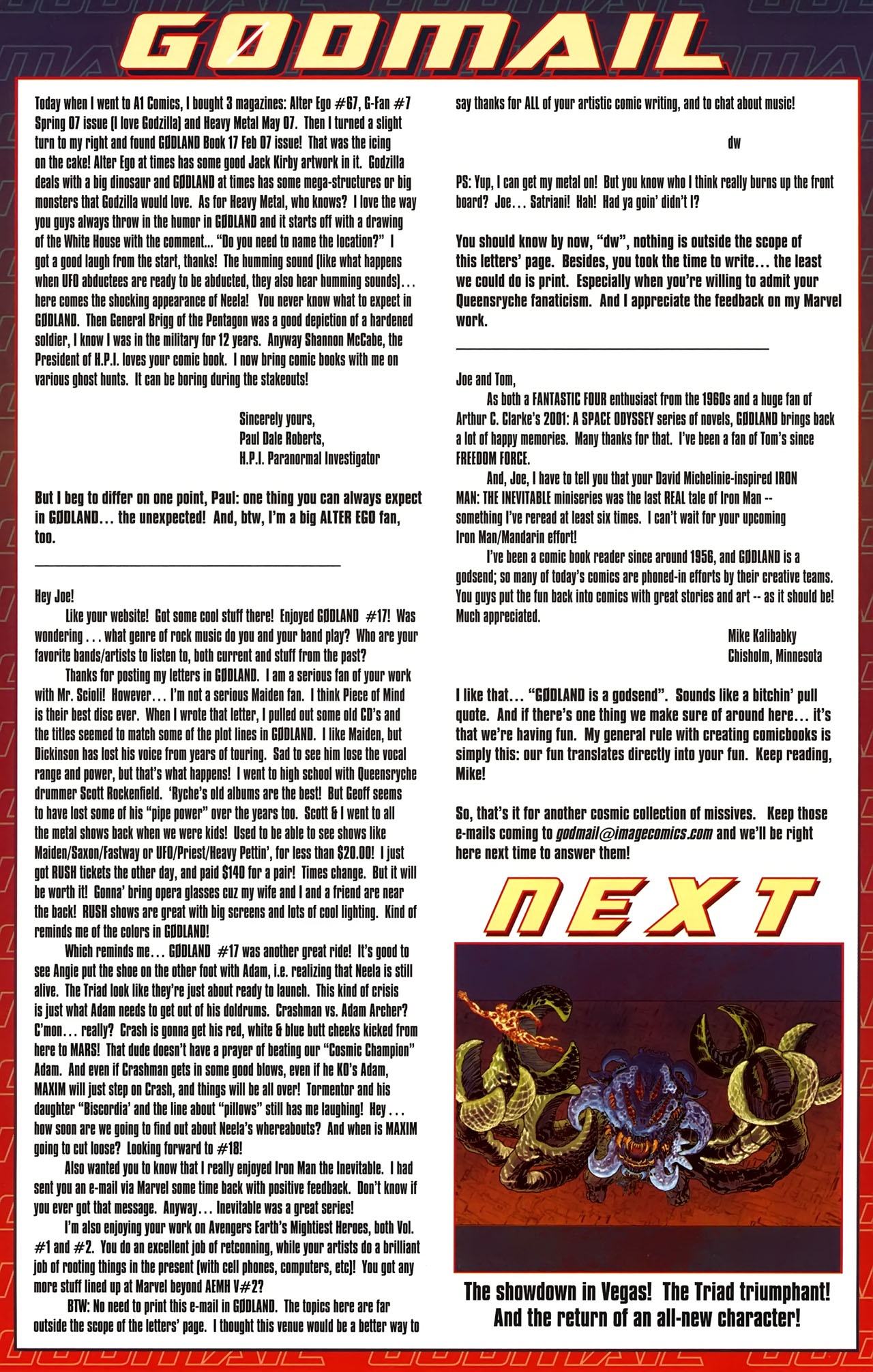 Read online Gødland comic -  Issue #20 - 25