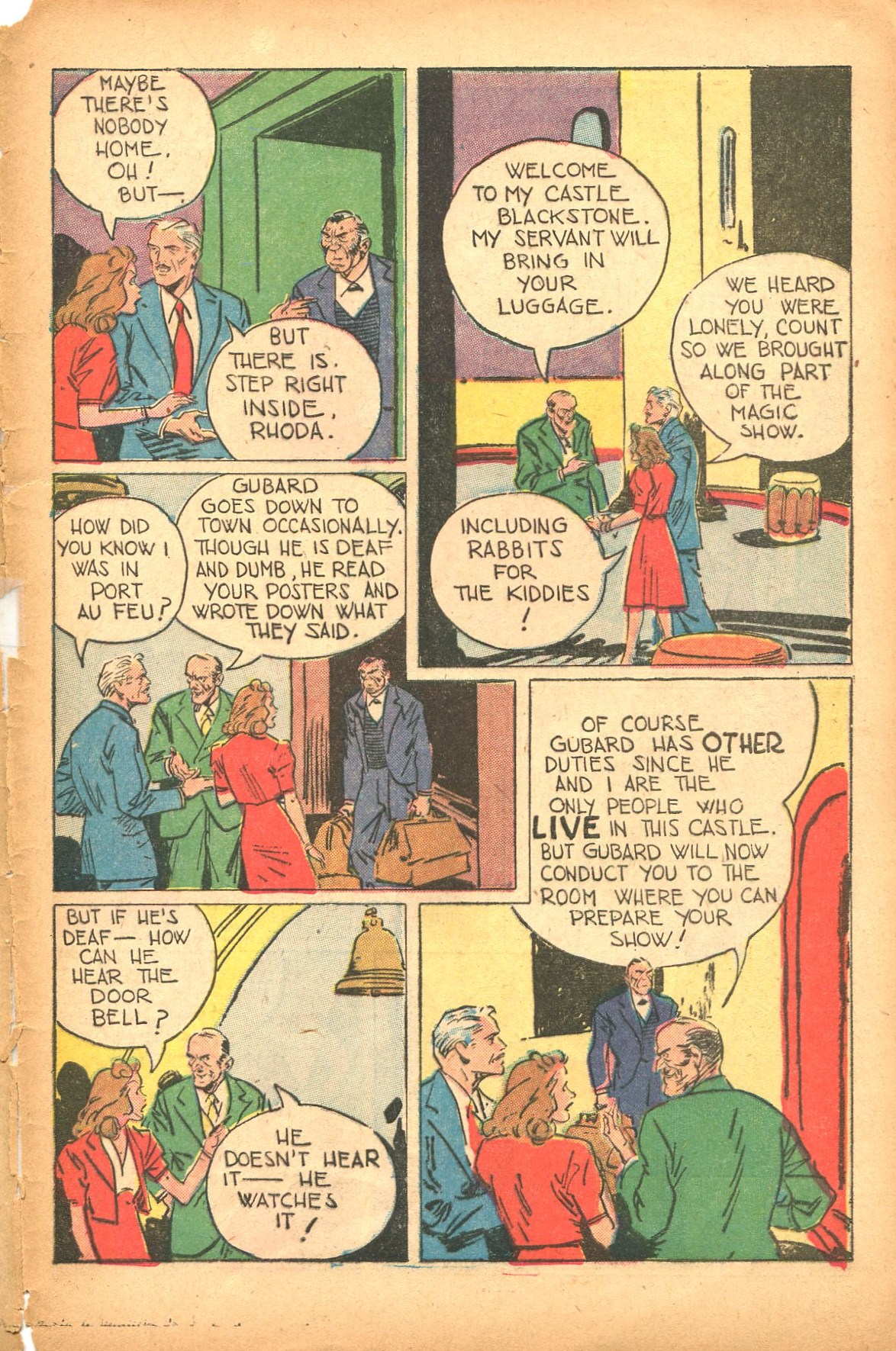 Read online Super-Magician Comics comic -  Issue #35 - 45