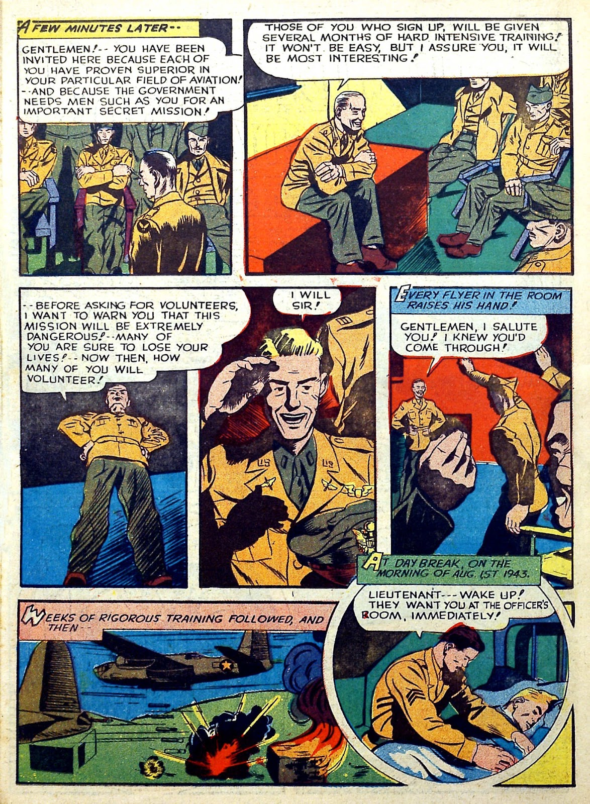 Captain Aero Comics issue 16 - Page 38
