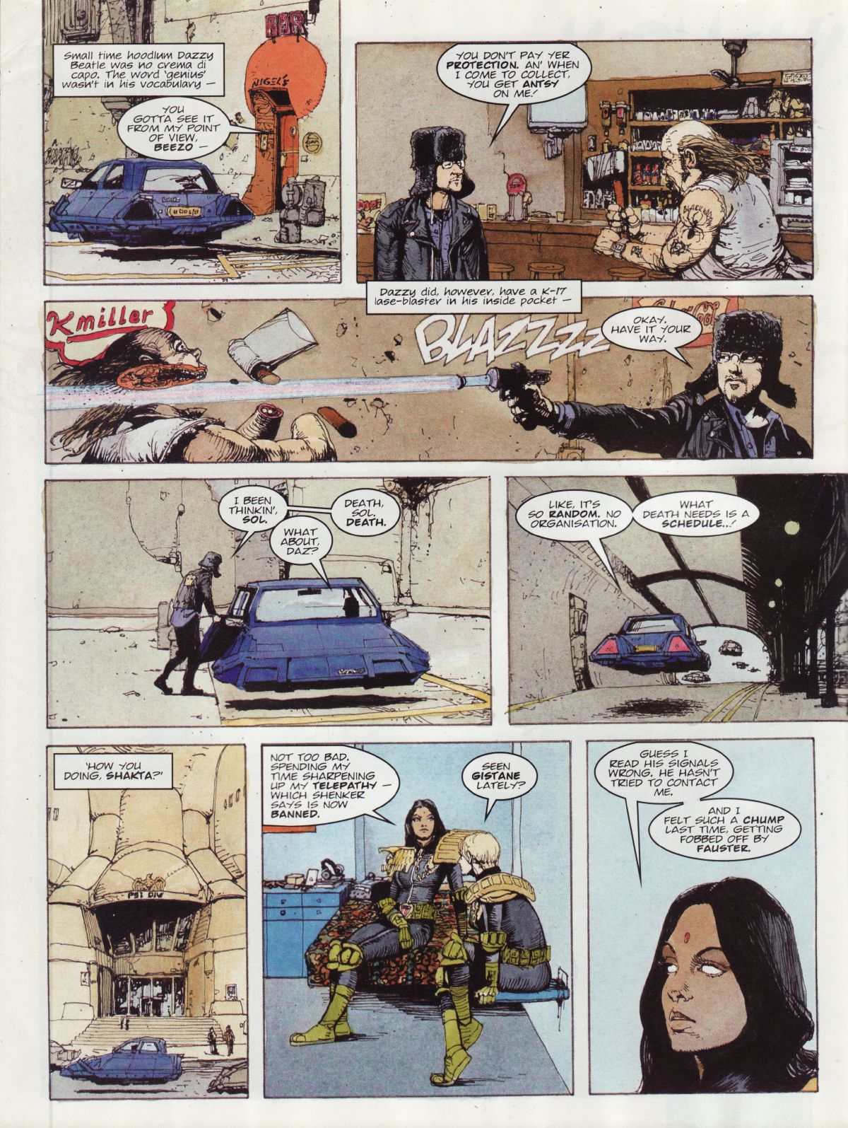 Read online Judge Dredd Megazine (Vol. 5) comic -  Issue #232 - 89