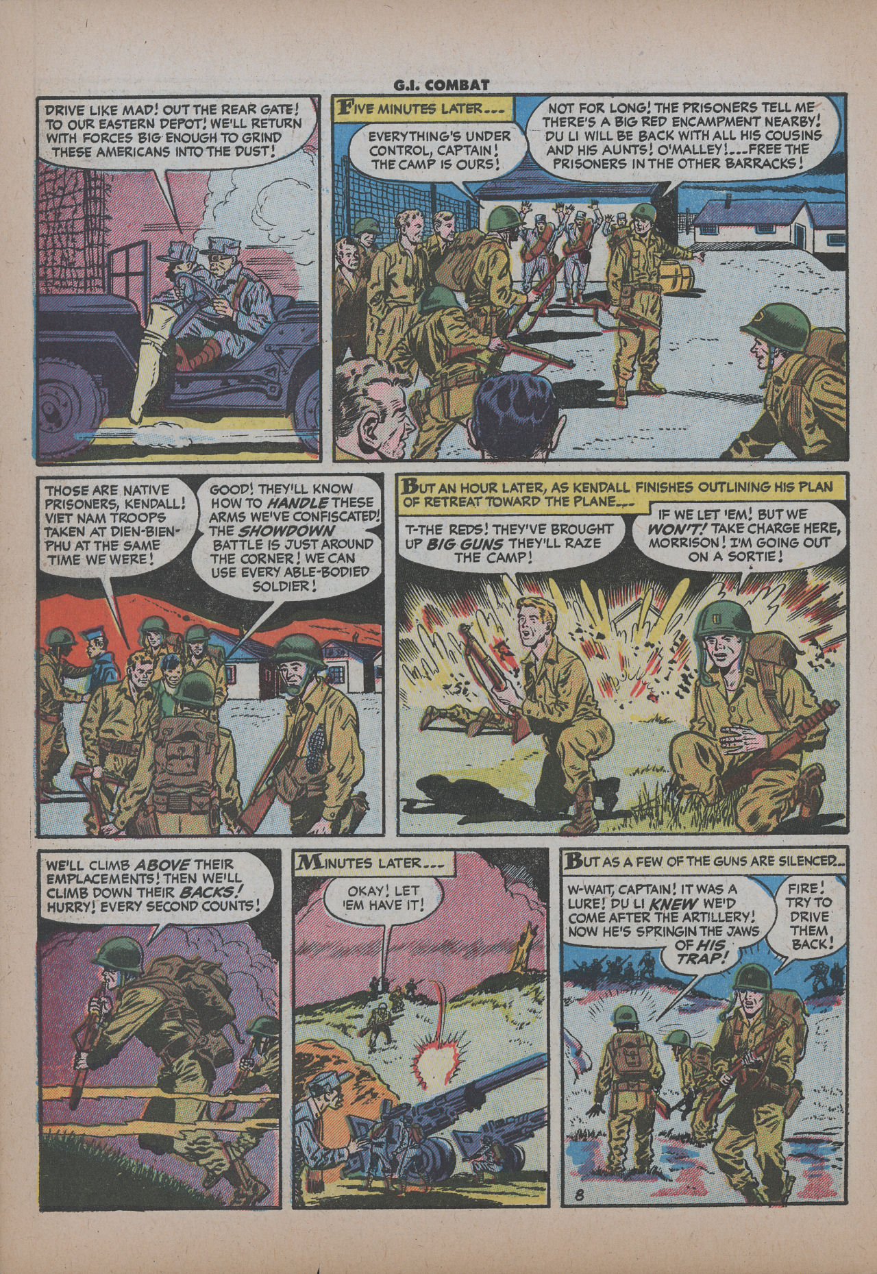 Read online G.I. Combat (1952) comic -  Issue #36 - 10