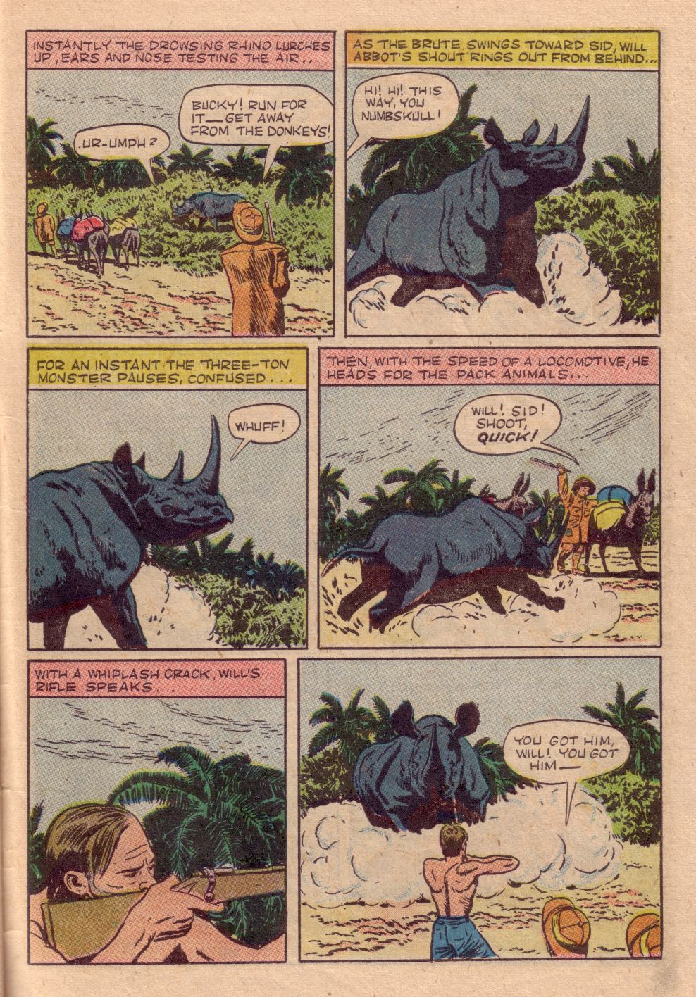 Read online Tarzan (1948) comic -  Issue #22 - 47