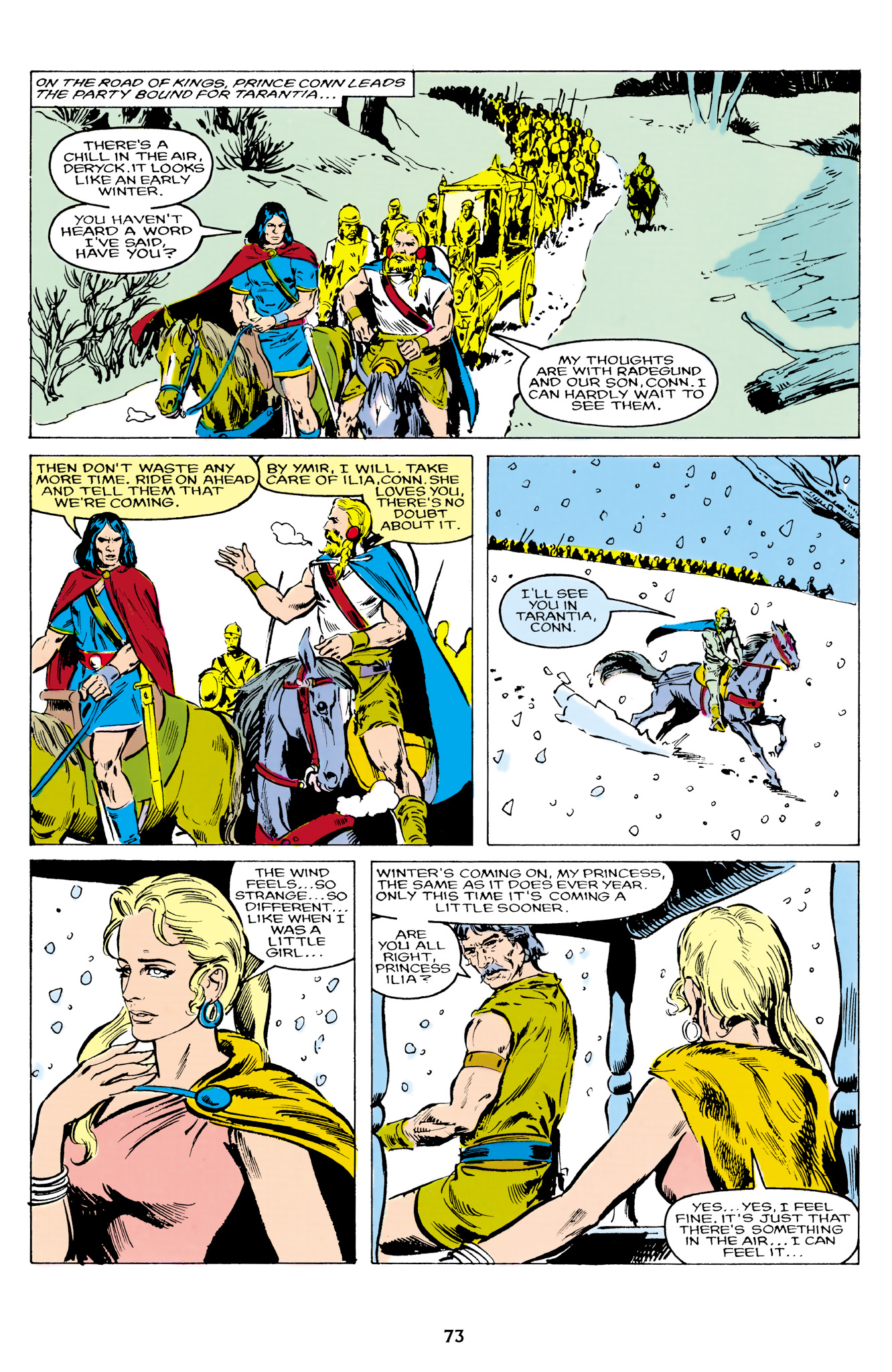 Read online The Chronicles of King Conan comic -  Issue # TPB 10 (Part 1) - 74