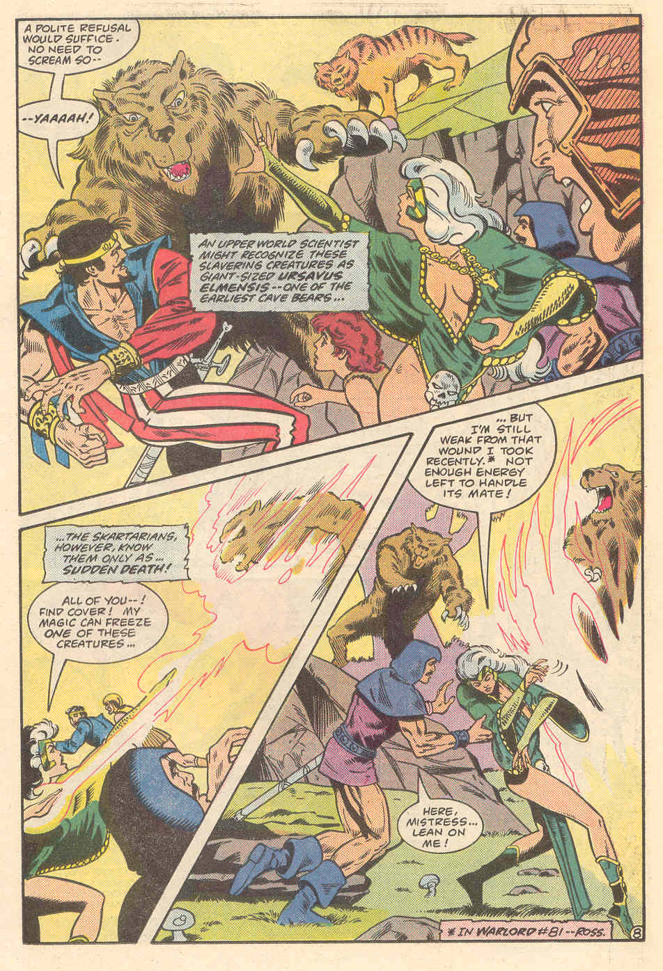 Read online Warlord (1976) comic -  Issue #84 - 8