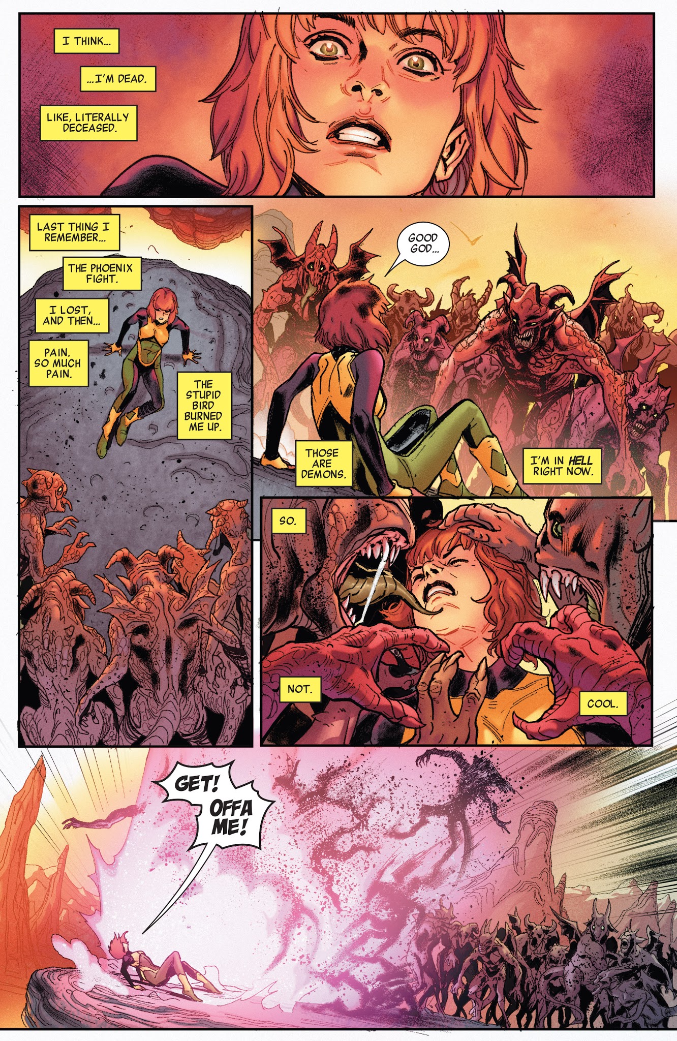 Read online Jean Grey comic -  Issue #11 - 3