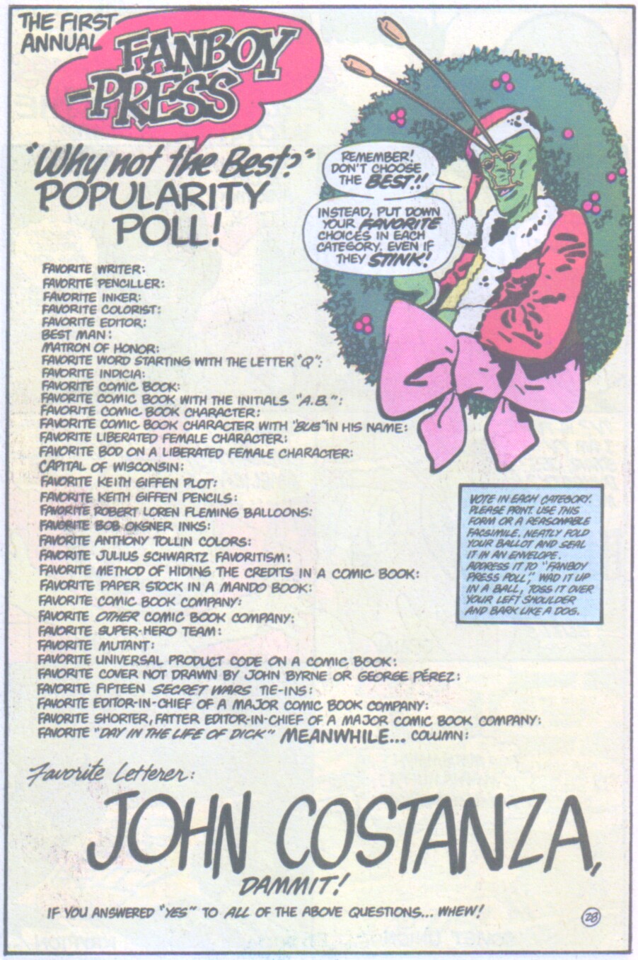Read online Ambush Bug Stocking Stuffer comic -  Issue # Full - 29