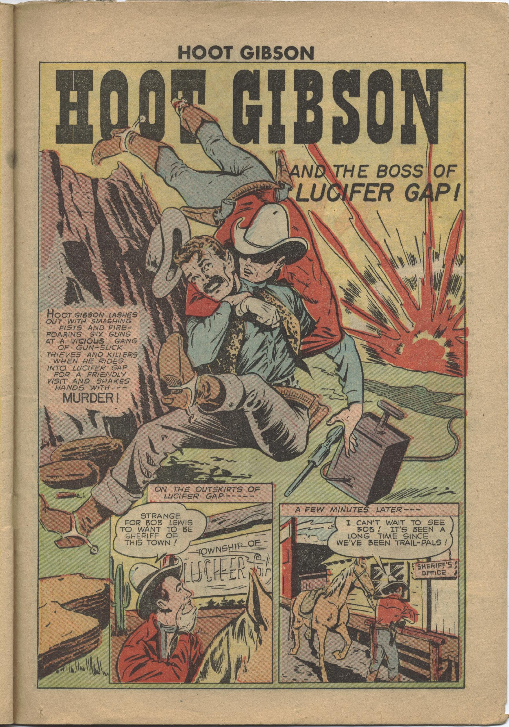 Read online Hoot Gibson comic -  Issue #2 - 25