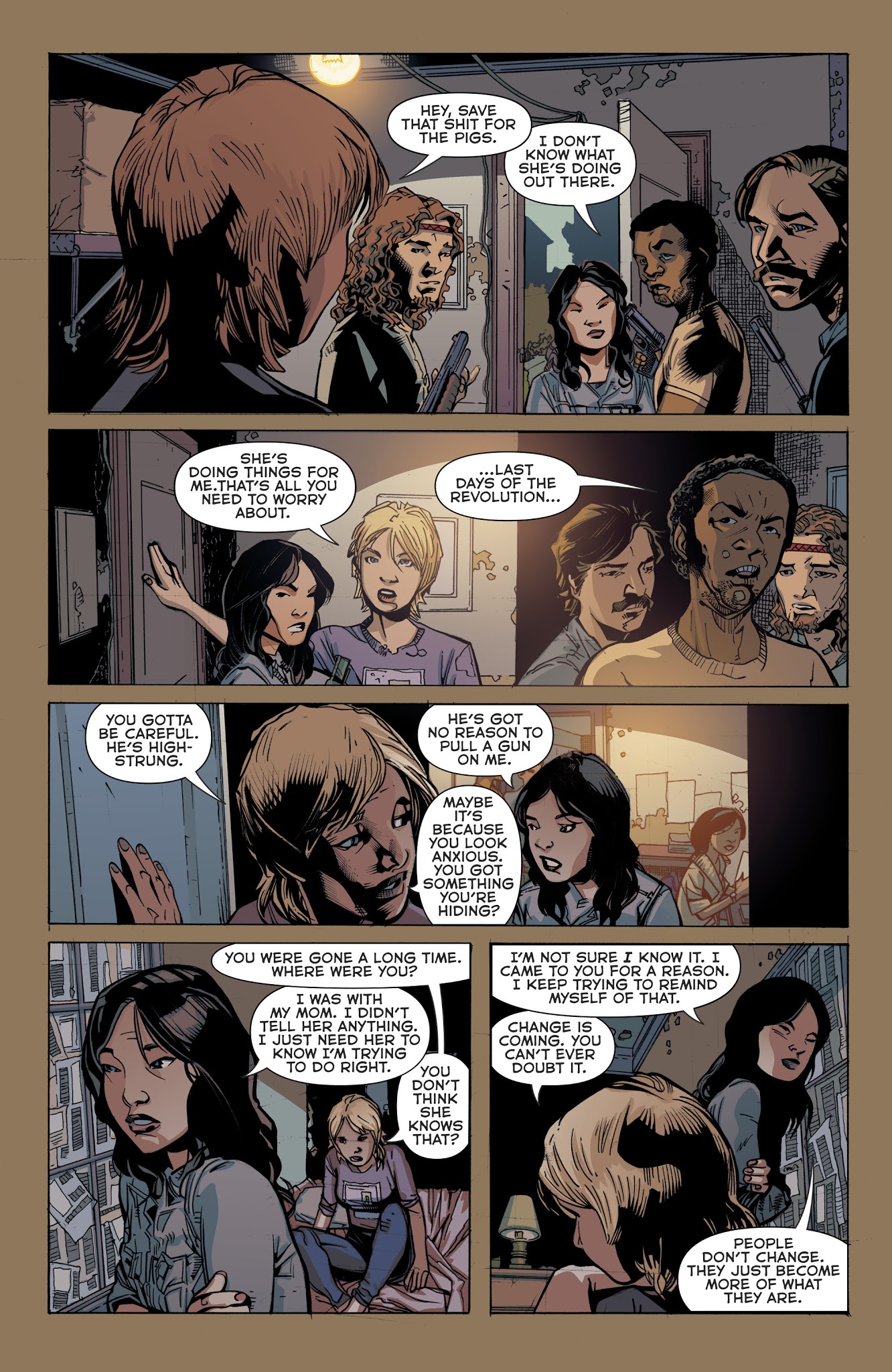 Read online The American Way: Those Above and Those Below comic -  Issue #5 - 11