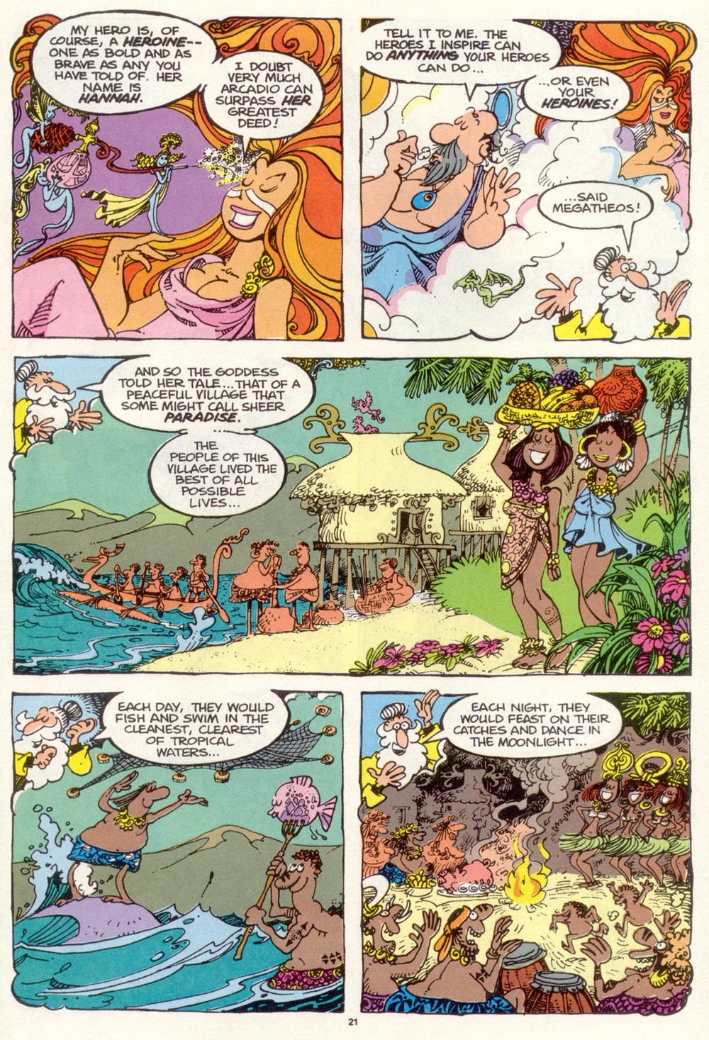 Read online Sergio Aragonés Groo the Wanderer comic -  Issue #97 - 22