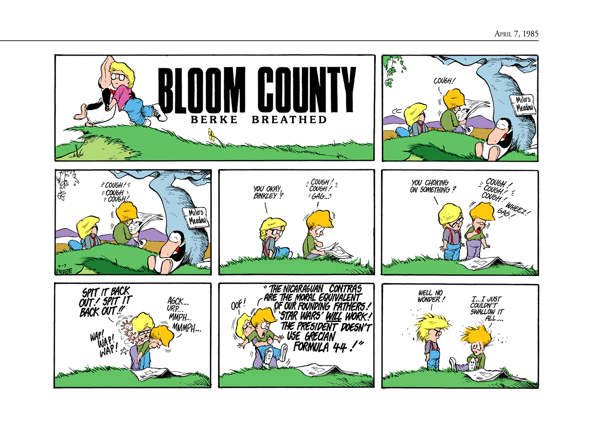 Read online The Bloom County Digital Library comic -  Issue # TPB 5 (Part 2) - 5