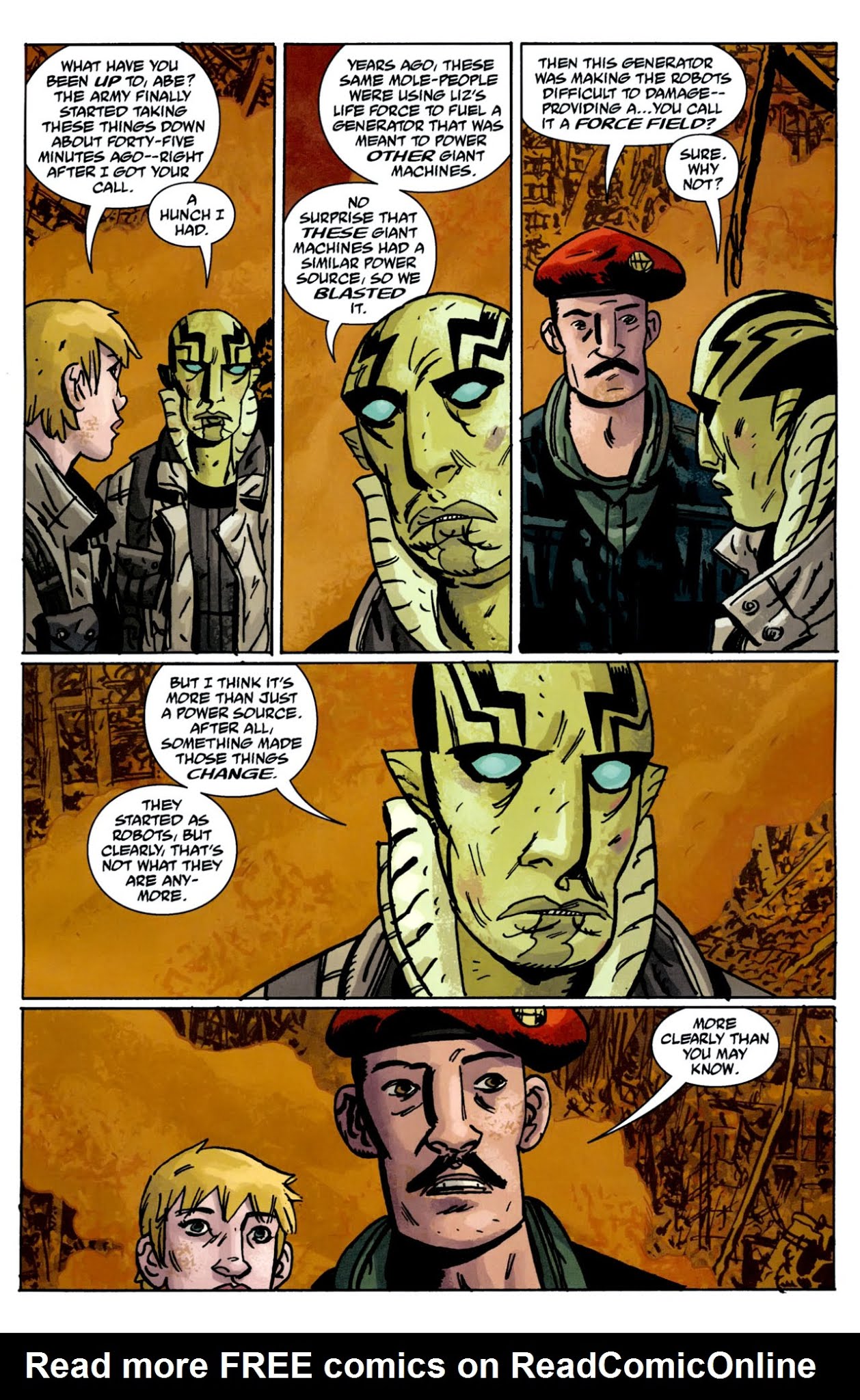 Read online B.P.R.D.: The Warning comic -  Issue #5 - 10
