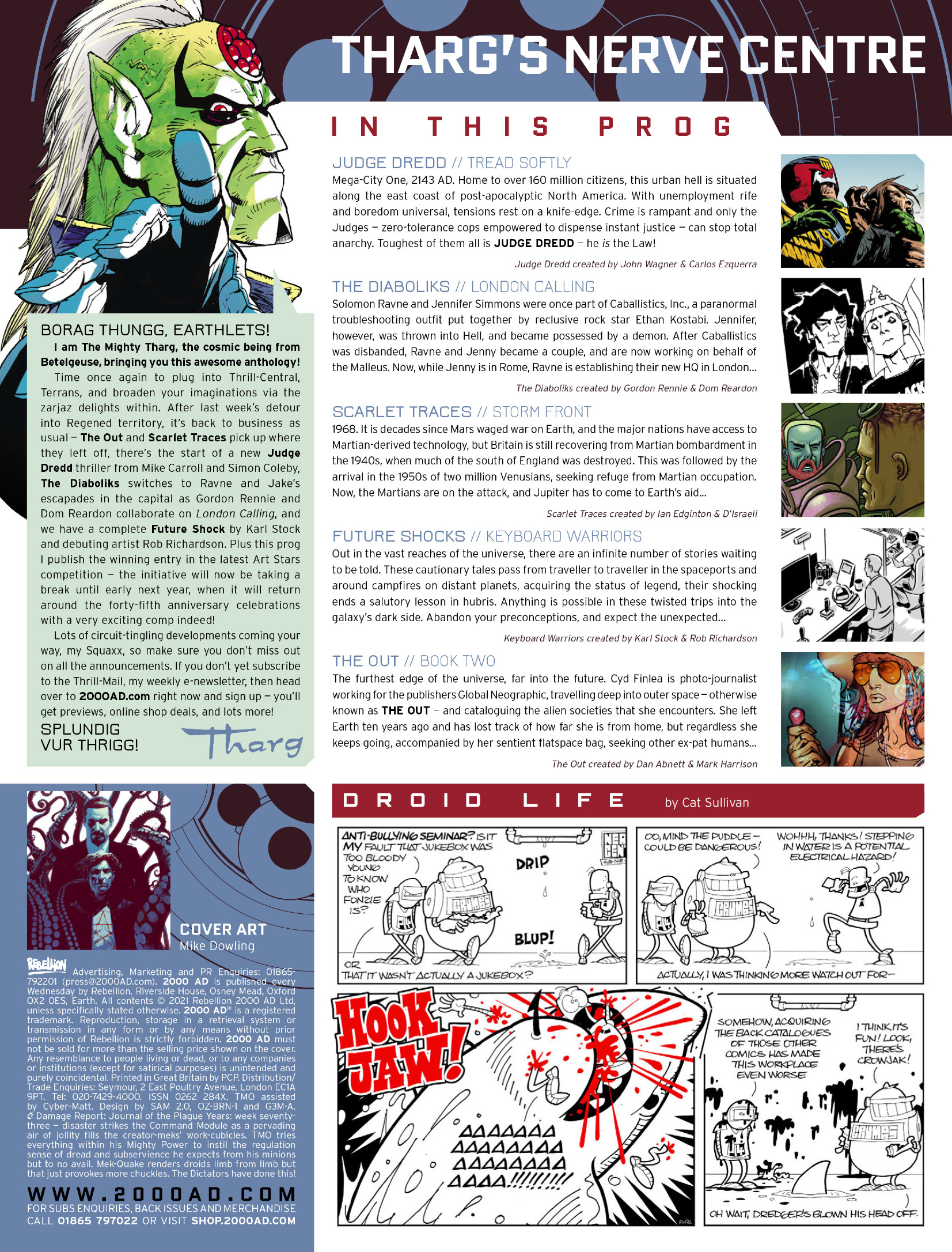 Read online 2000 AD comic -  Issue #2257 - 2