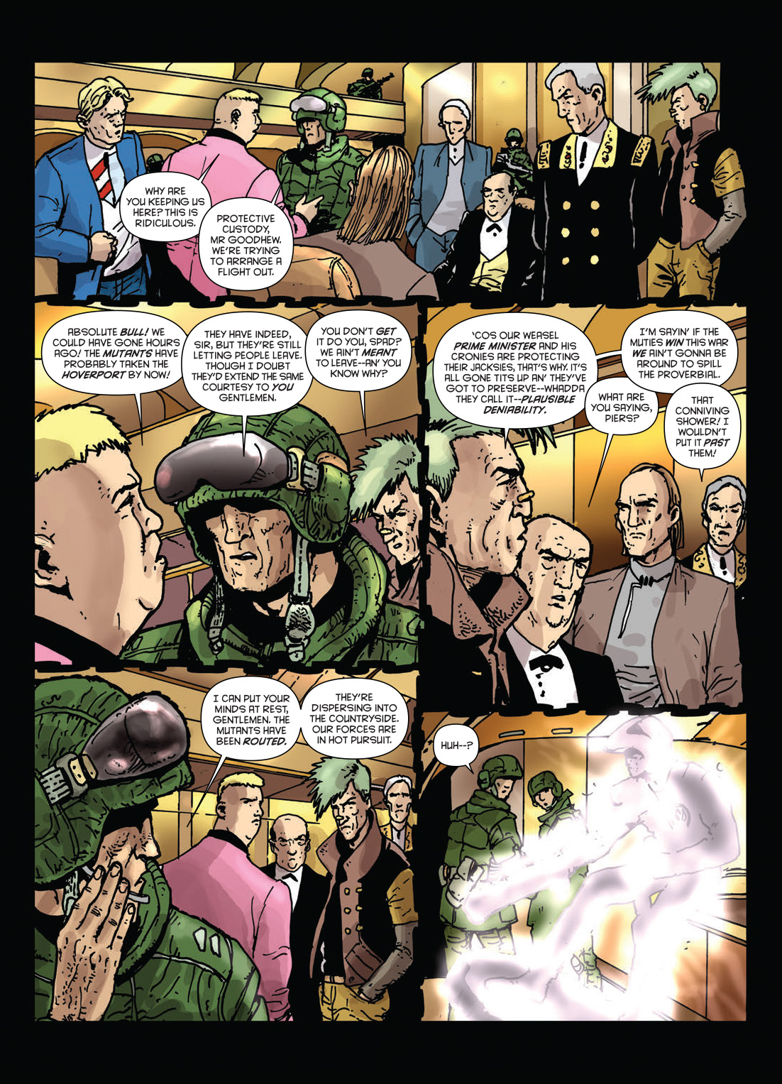 Read online Strontium Dog: The Life and Death of Johnny Alpha: Dogs of War comic -  Issue # TPB - 127