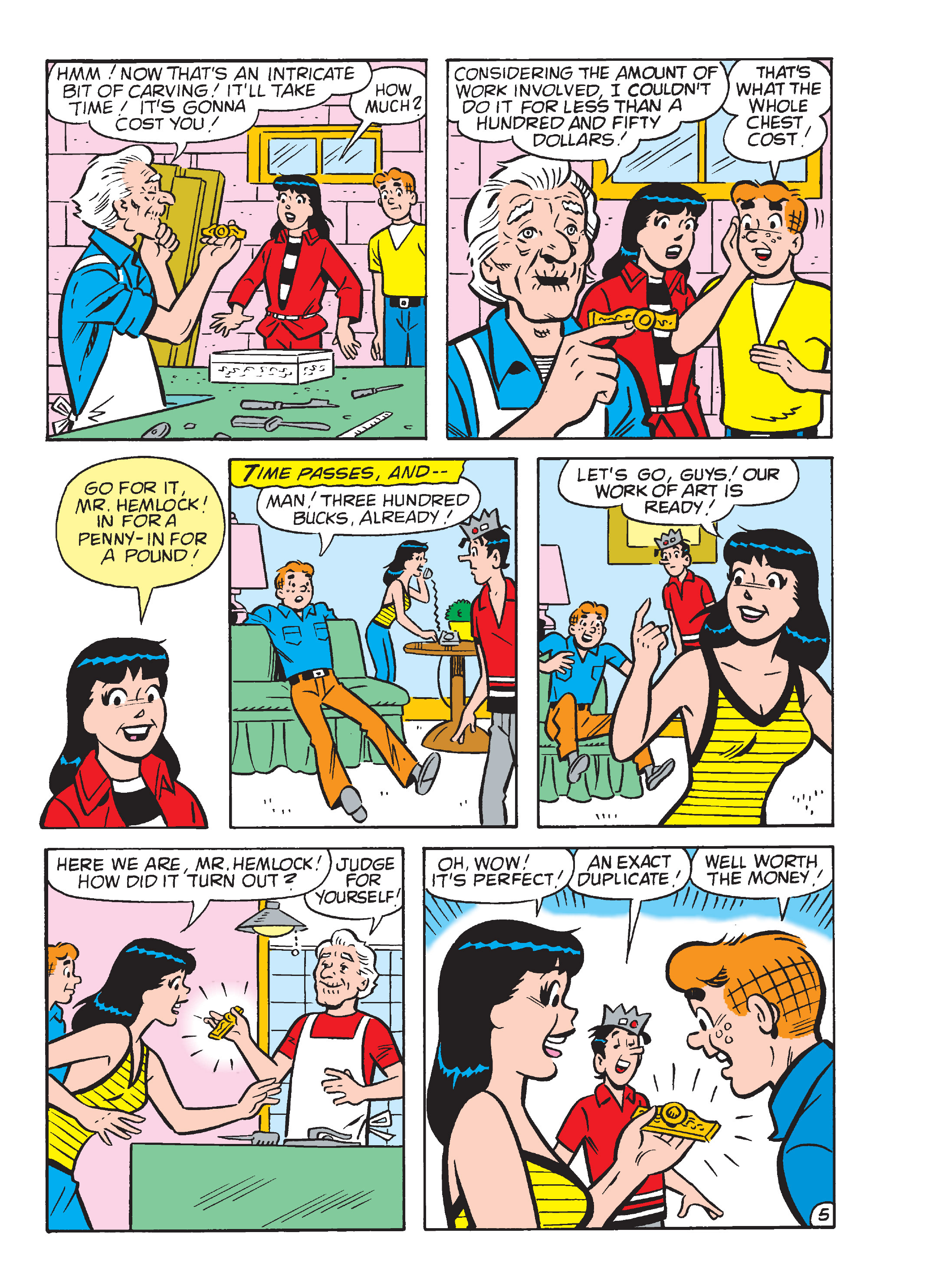 Read online Jughead and Archie Double Digest comic -  Issue #15 - 217