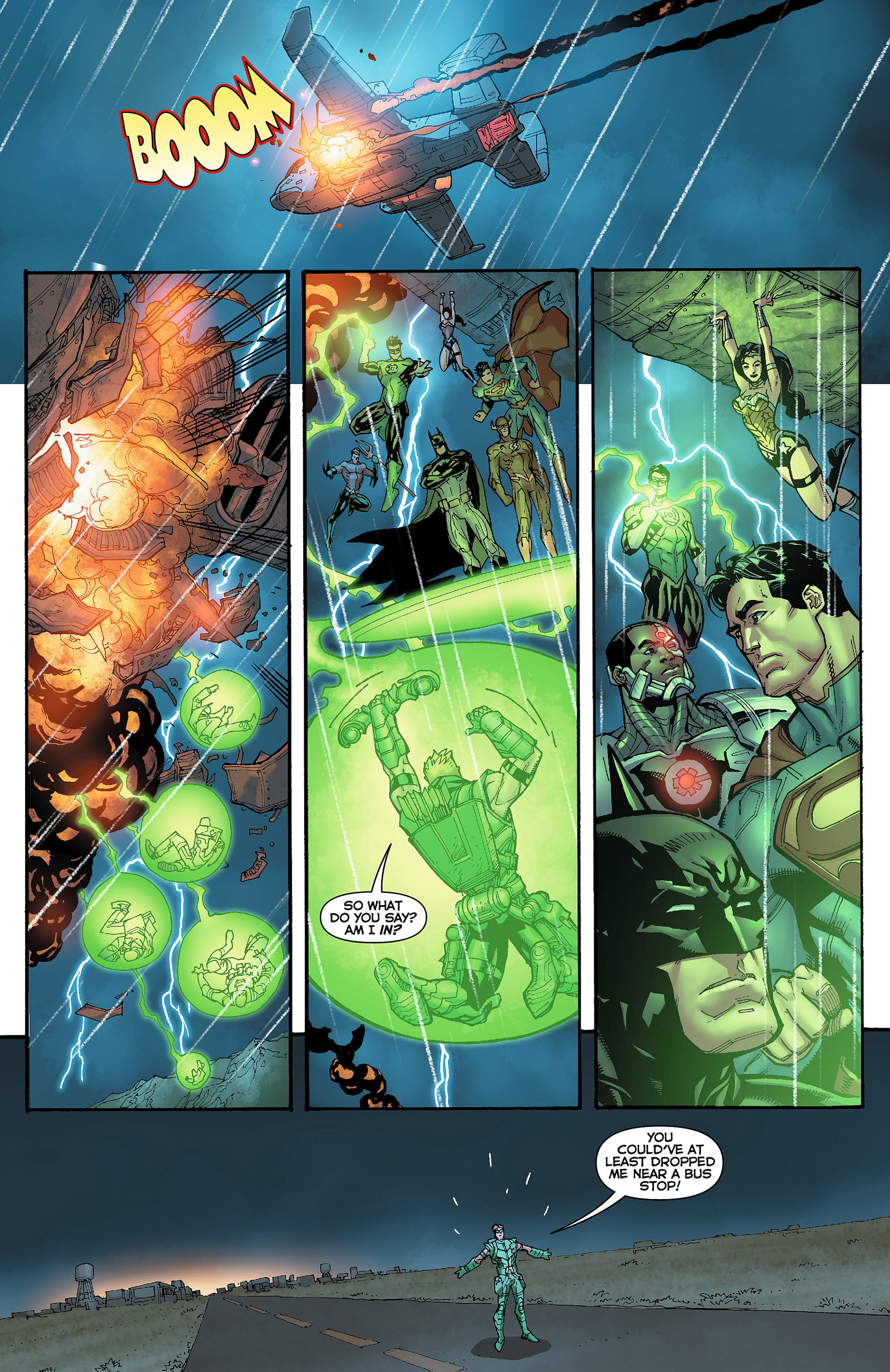 Read online Justice League (2011) comic -  Issue #8 - 17