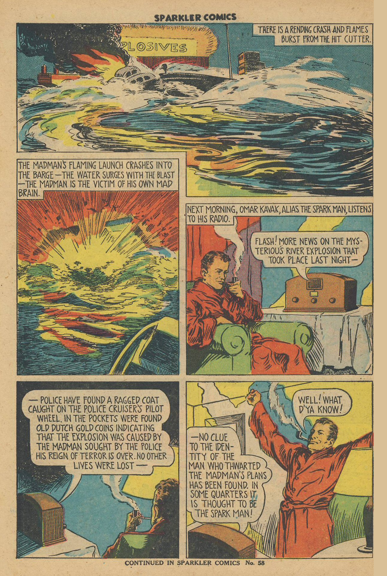 Read online Sparkler Comics comic -  Issue #57 - 44