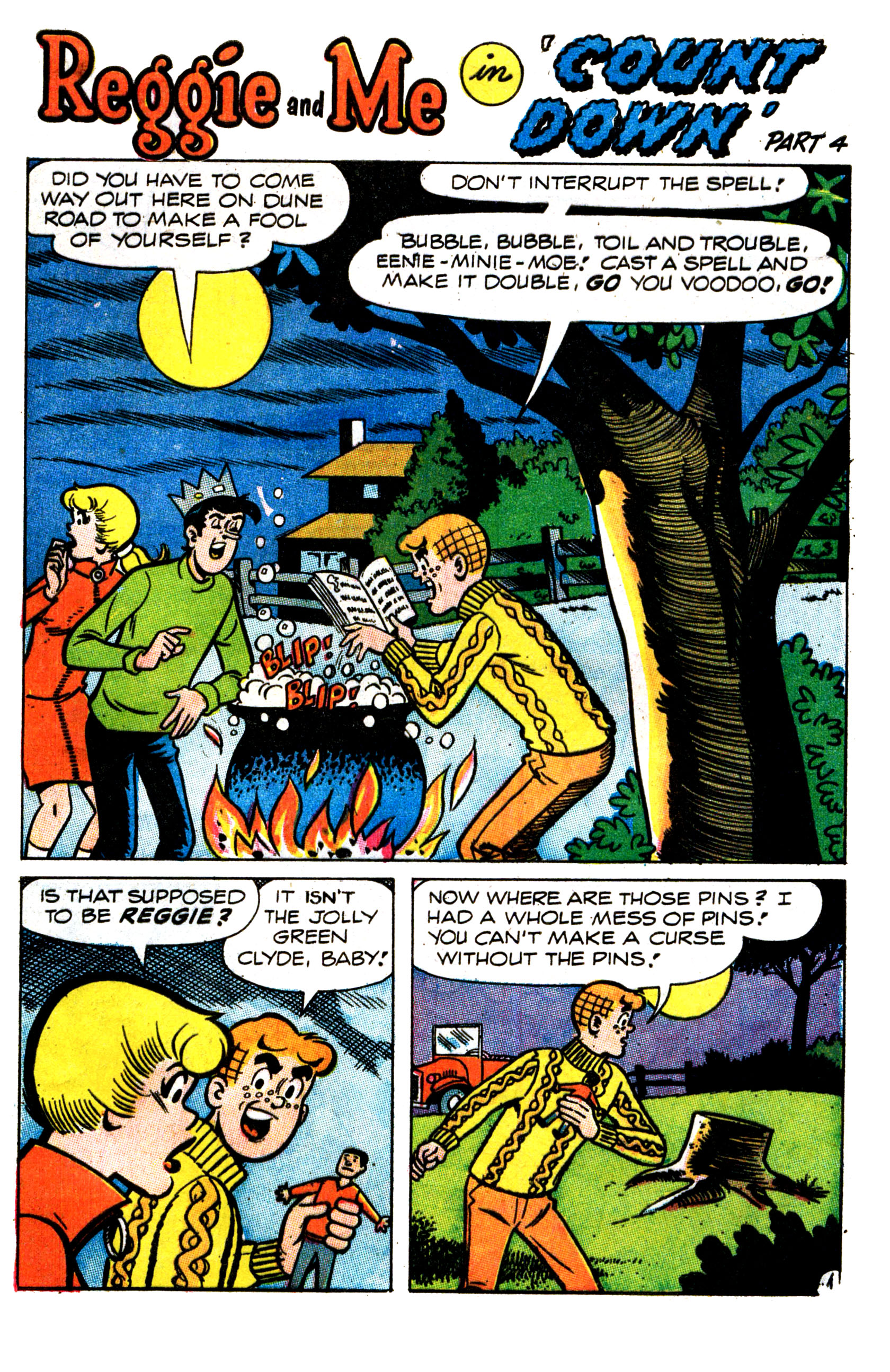 Read online Reggie and Me (1966) comic -  Issue #28 - 28