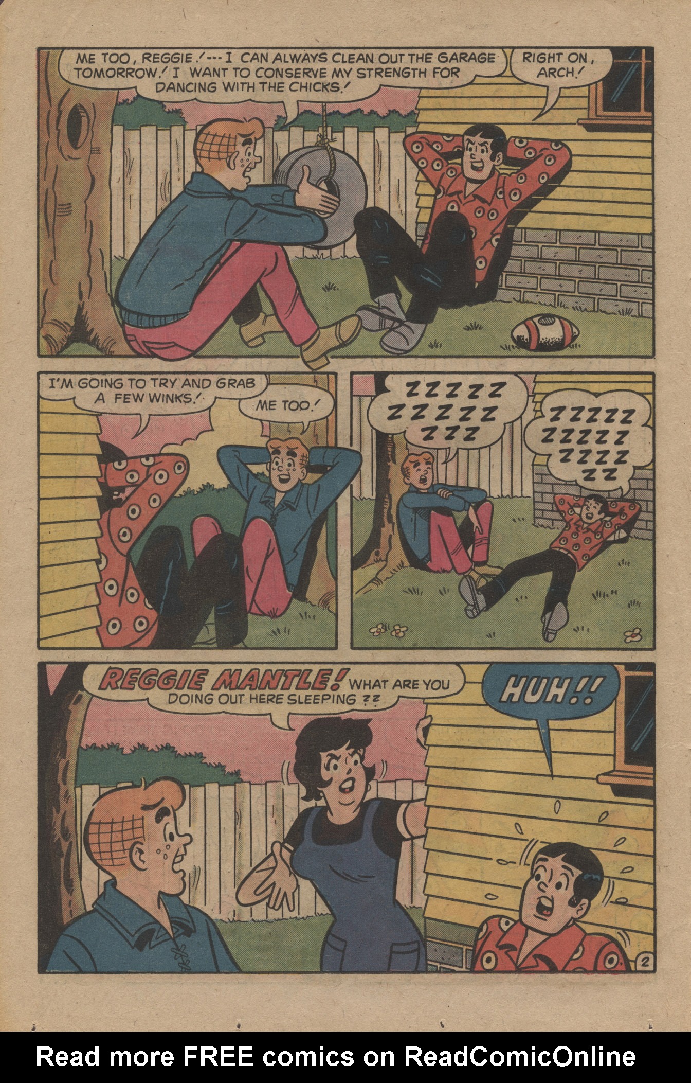 Read online Reggie and Me (1966) comic -  Issue #72 - 14