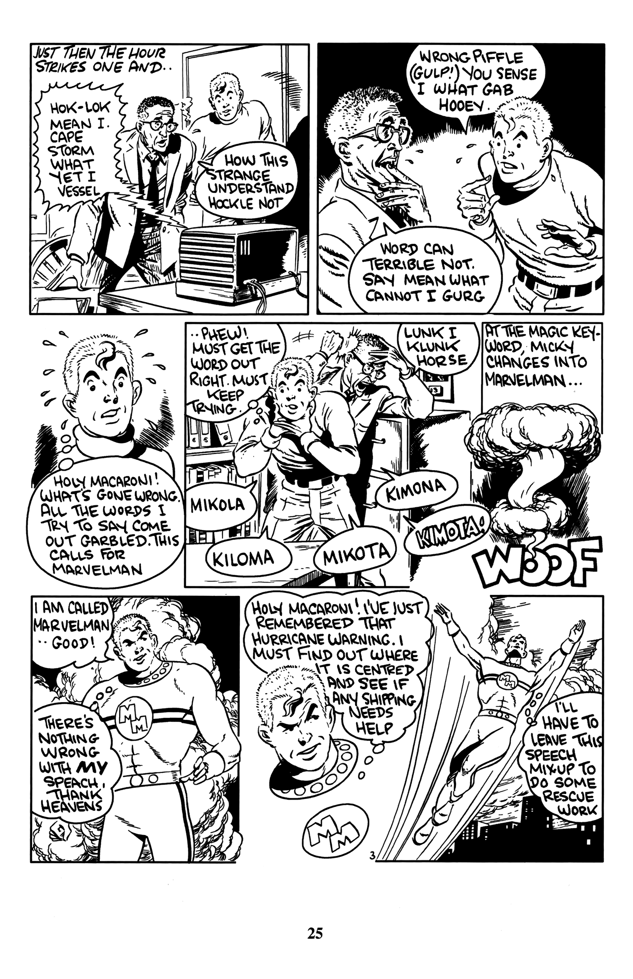 Read online Marvelman Family's Finest comic -  Issue #2 - 28
