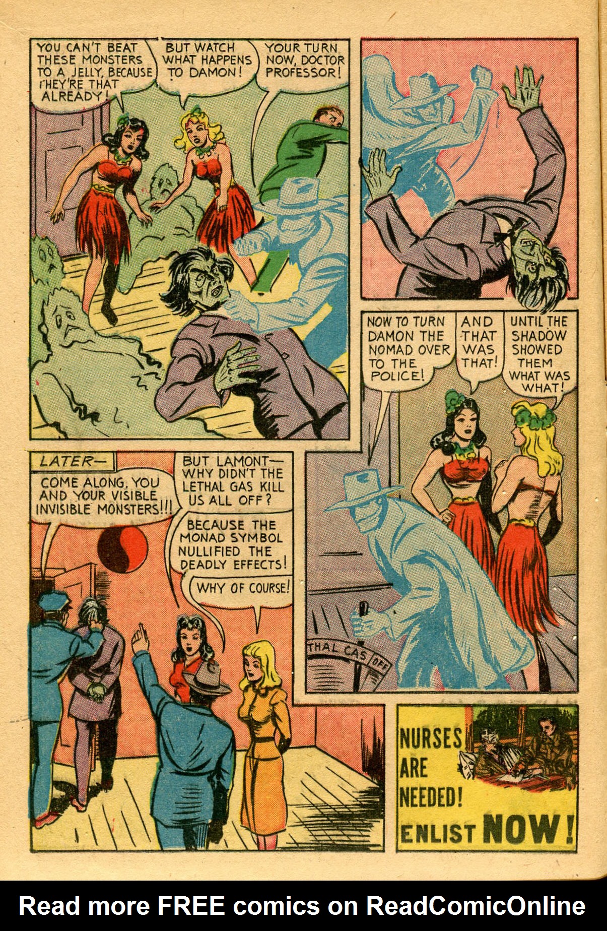 Read online Shadow Comics comic -  Issue #53 - 17