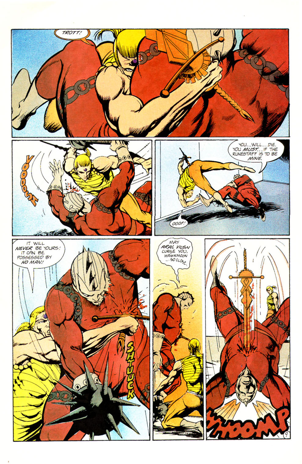 Read online Hawkmoon: The Runestaff comic -  Issue #2 - 11