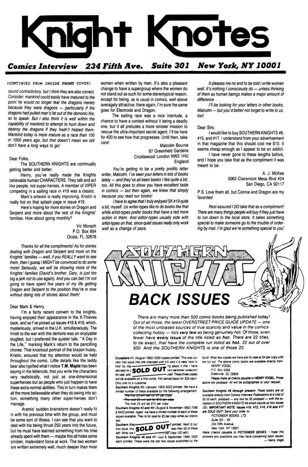 Read online Southern Knights comic -  Issue #26 - 27