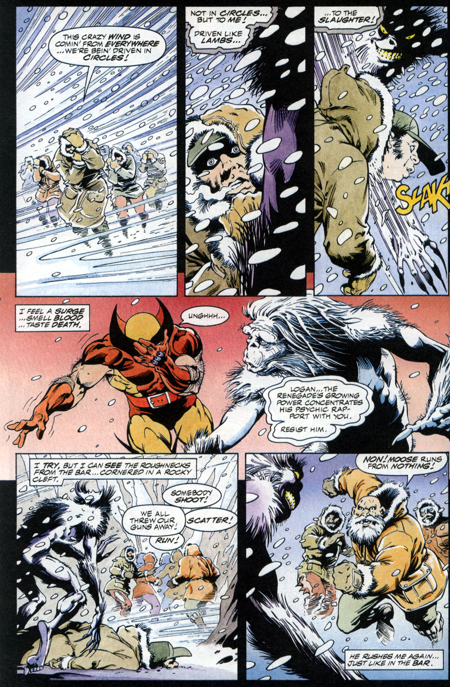 Read online Marvel Graphic Novel comic -  Issue #65 - Wolverine - Bloodlust - 32