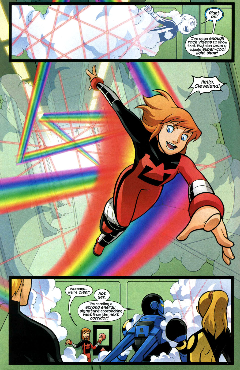 Read online Avengers and Power Pack Assemble! comic -  Issue #4 - 12