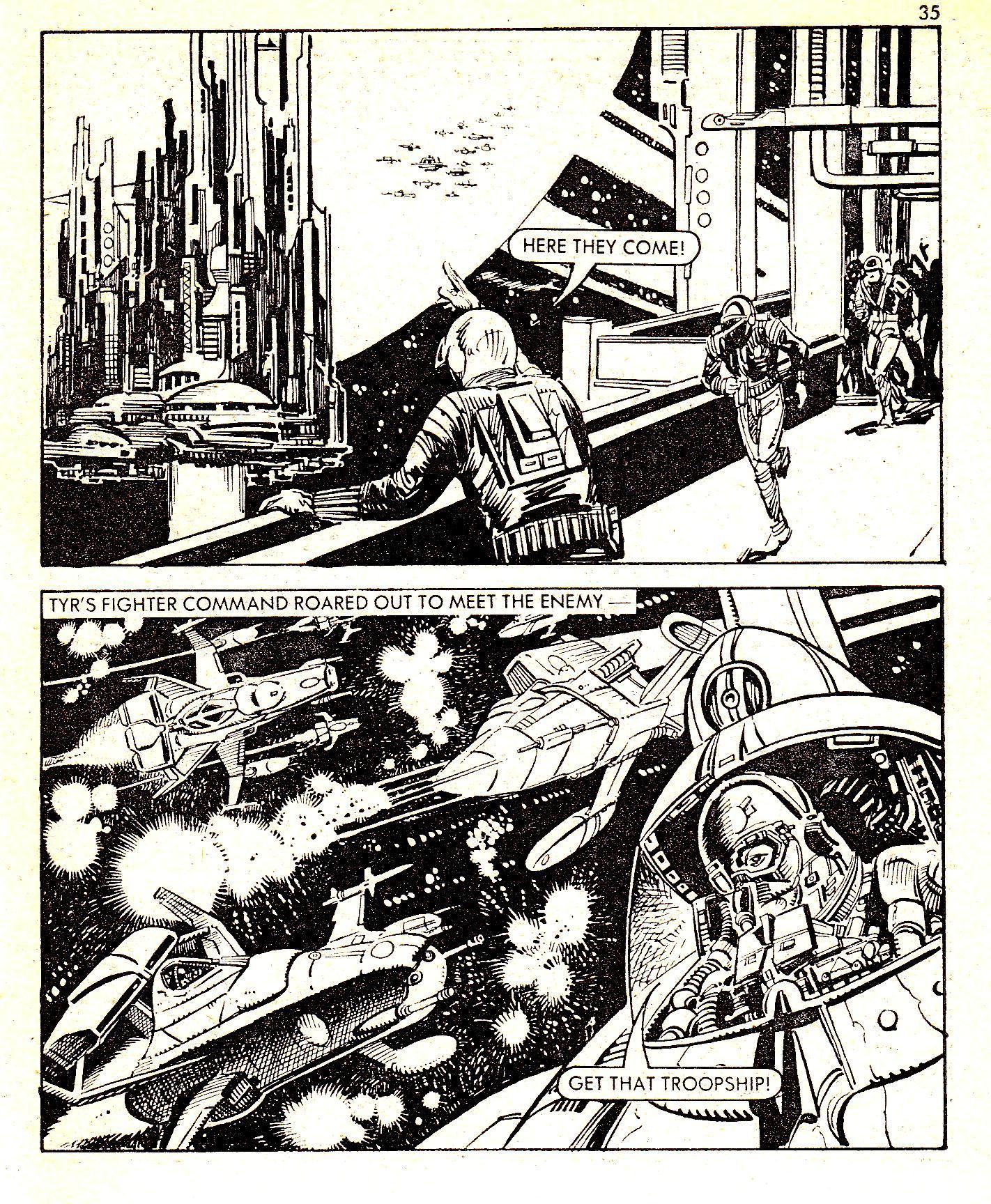 Read online Starblazer comic -  Issue #117 - 35