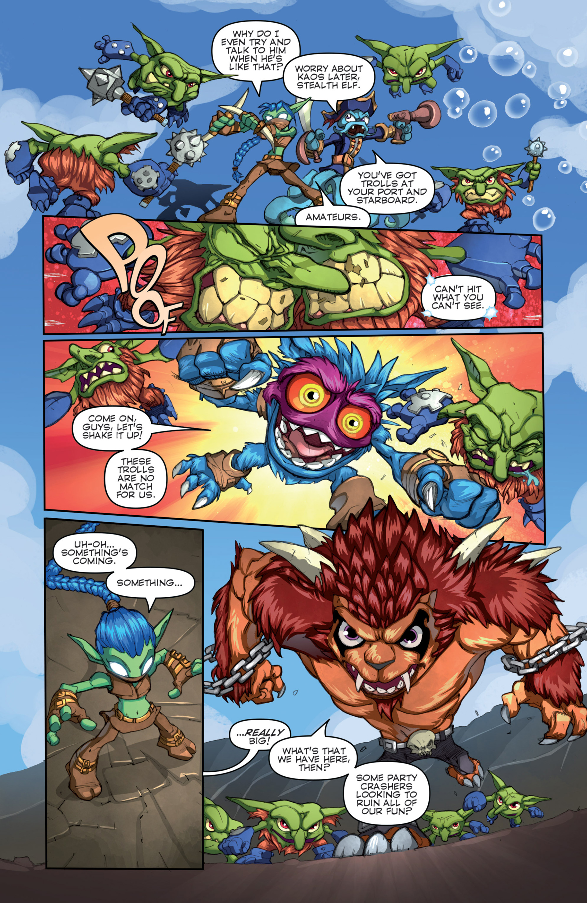 Read online Skylanders comic -  Issue #0 - 12