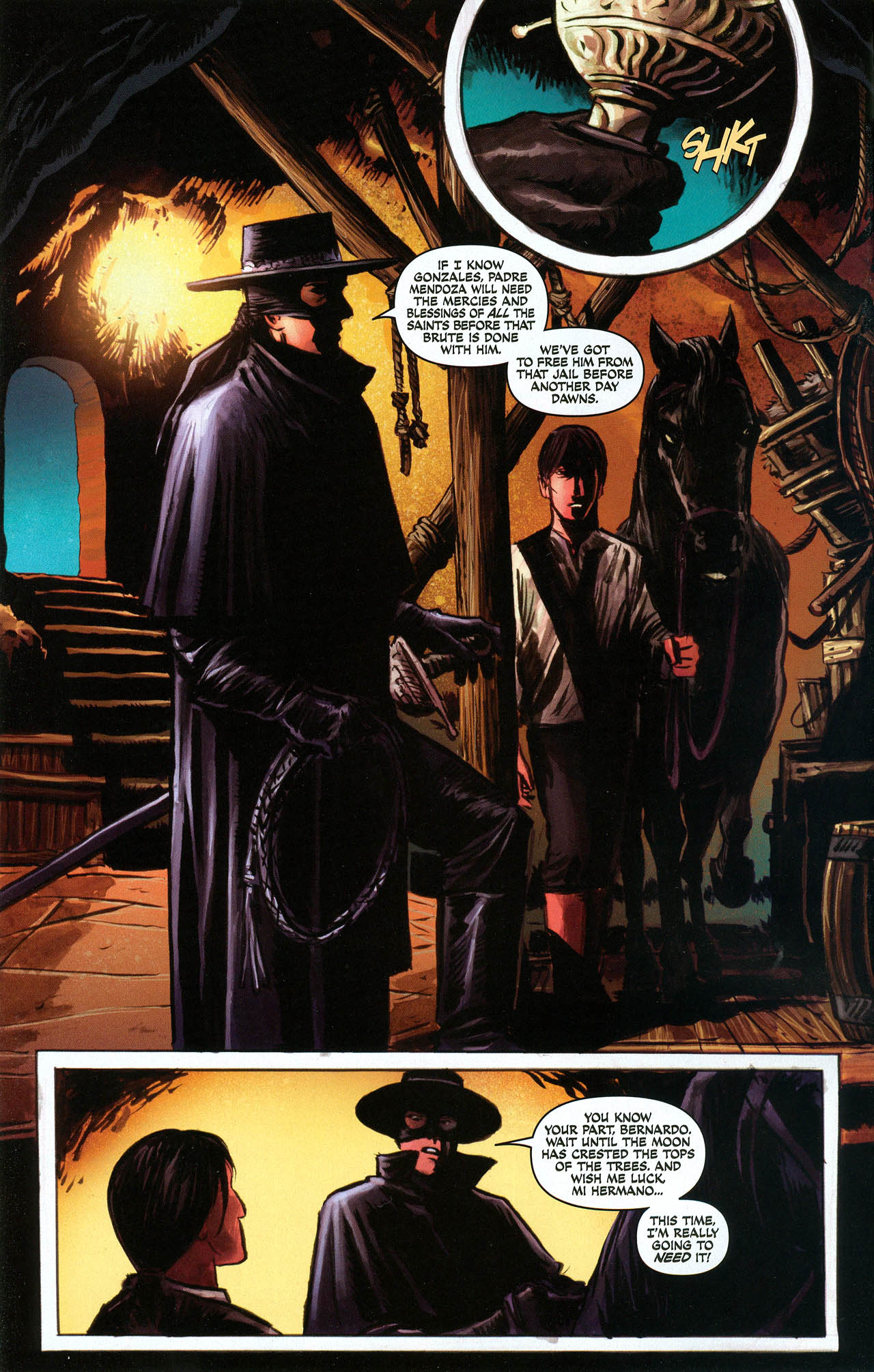 Read online Zorro (2008) comic -  Issue #8 - 4