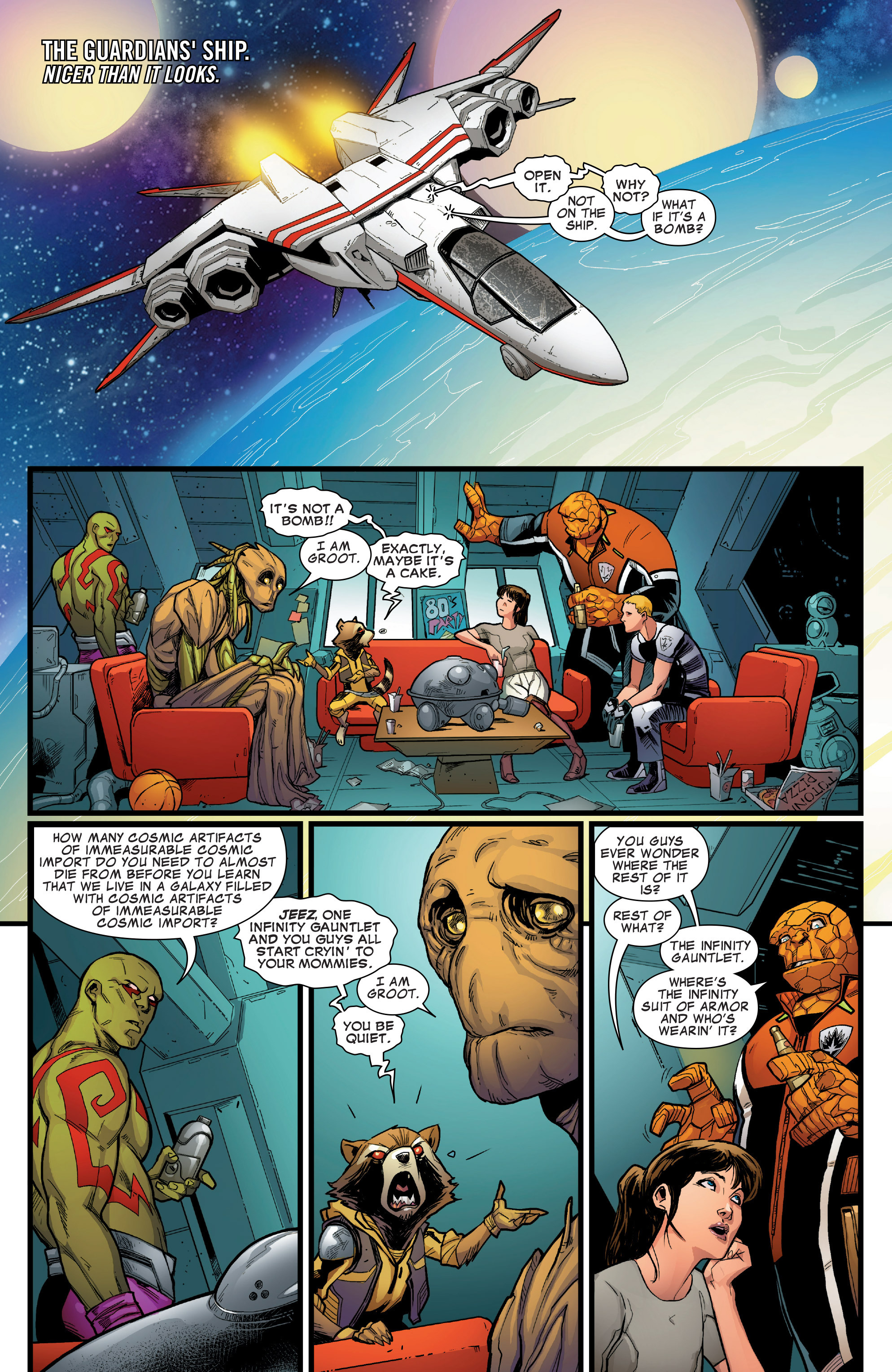 Read online Guardians of the Galaxy (2015) comic -  Issue #1 - 12