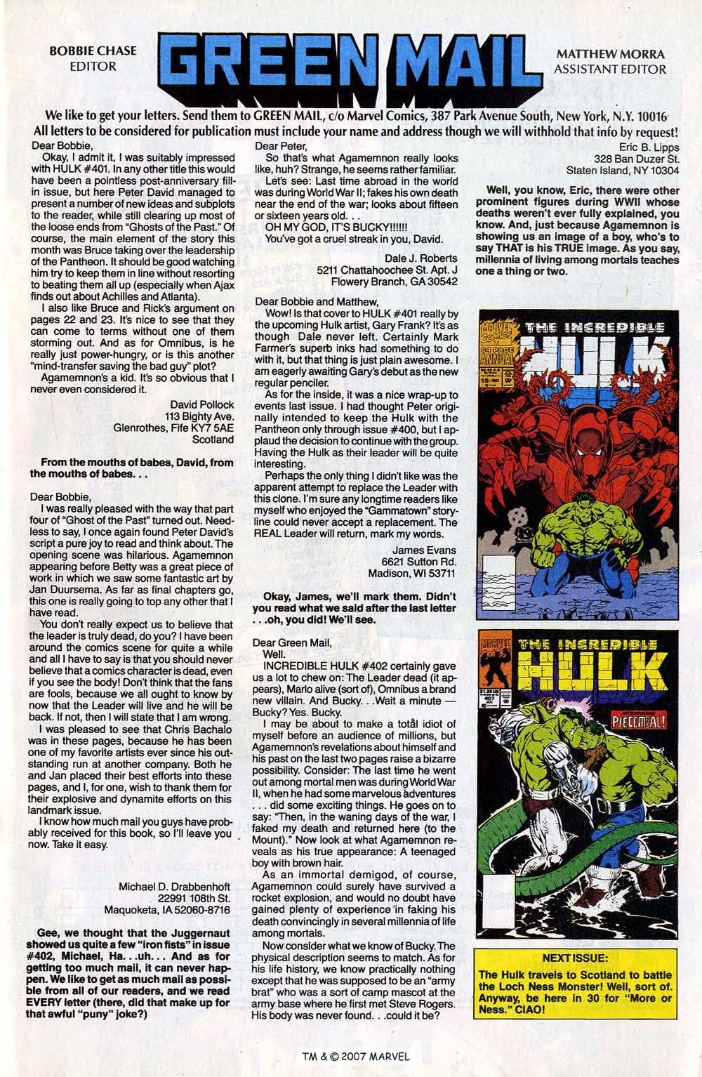 Read online The Incredible Hulk (1968) comic -  Issue #406 - 33