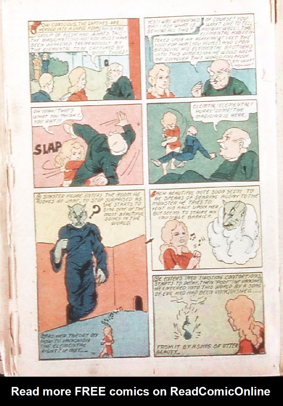 Read online Amazing Man Comics comic -  Issue #9 - 35