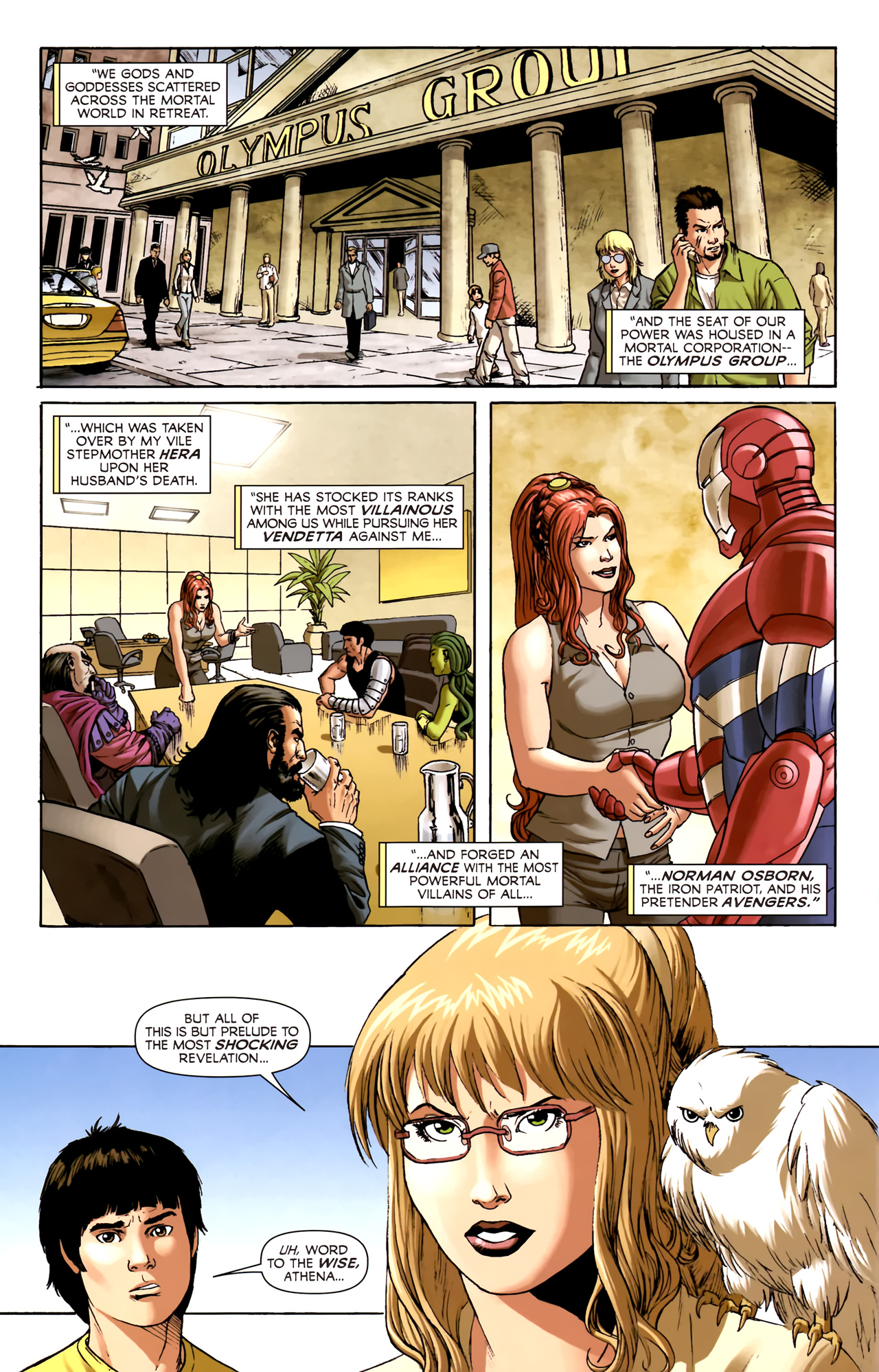 Read online Assault on New Olympus Prologue comic -  Issue #Assault on New Olympus Prologue Full - 4