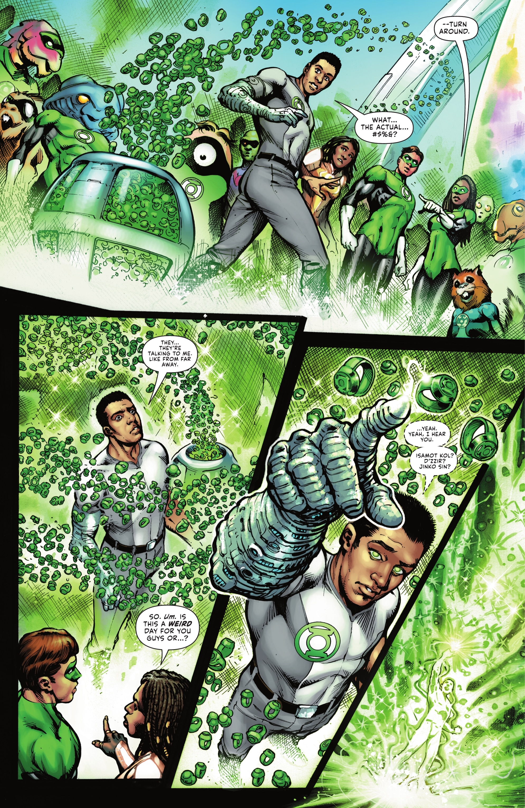 Read online Green Lantern (2021) comic -  Issue #12 - 21