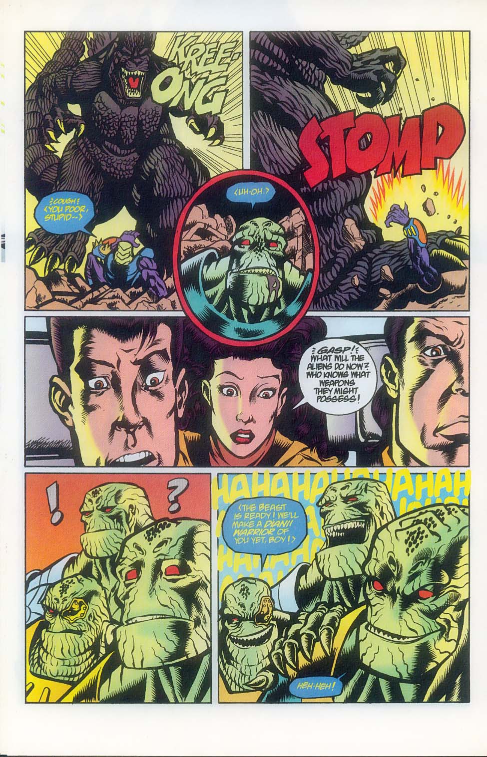 Read online Godzilla (1995) comic -  Issue #6 - 15