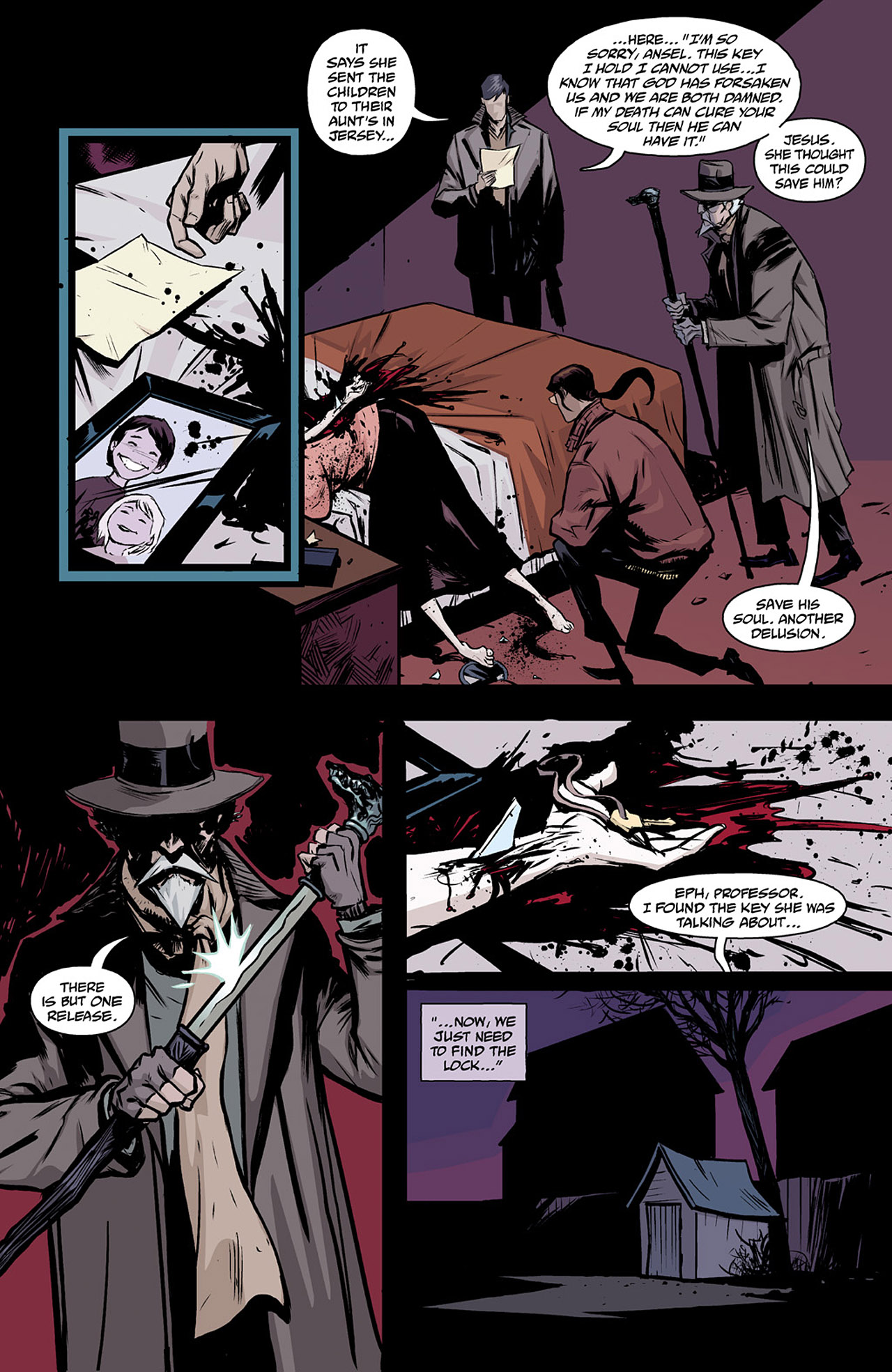 Read online The Strain comic -  Issue #9 - 10