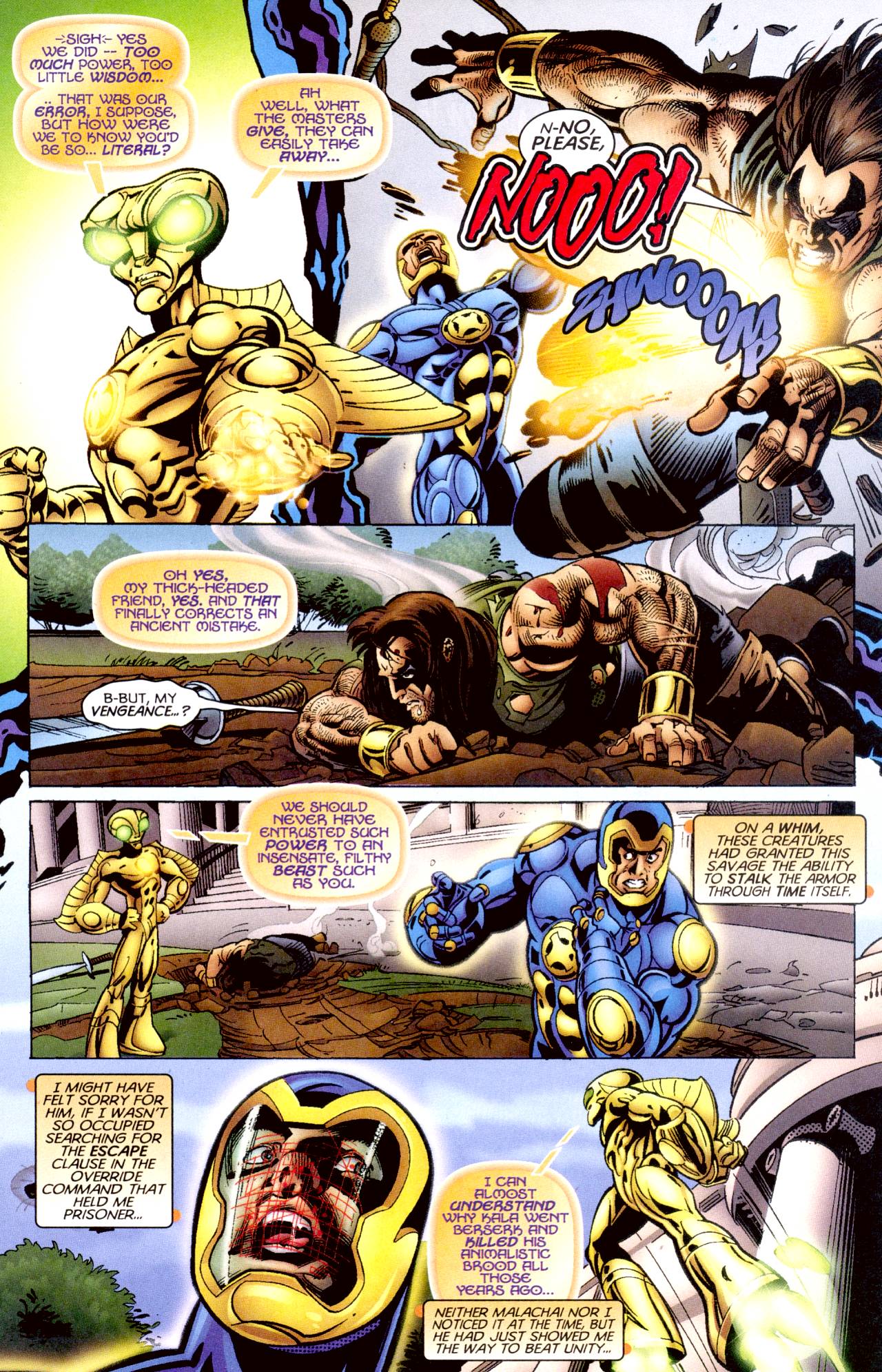 Read online X-O Manowar (1996) comic -  Issue #13 - 7