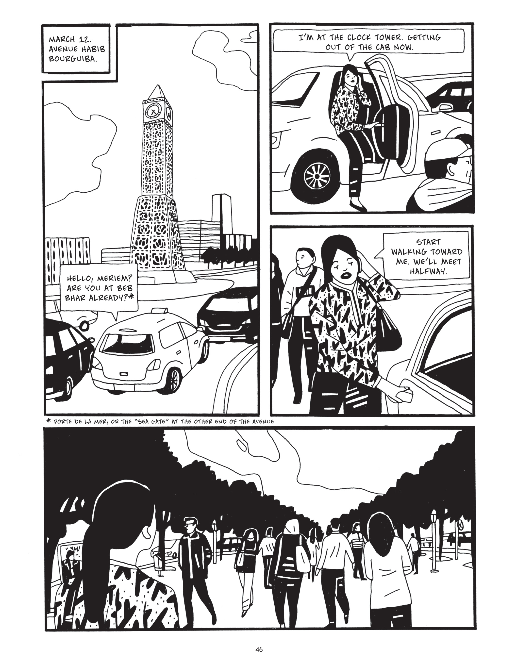Read online After the Spring: A Story of Tunisian Youth comic -  Issue # TPB - 46