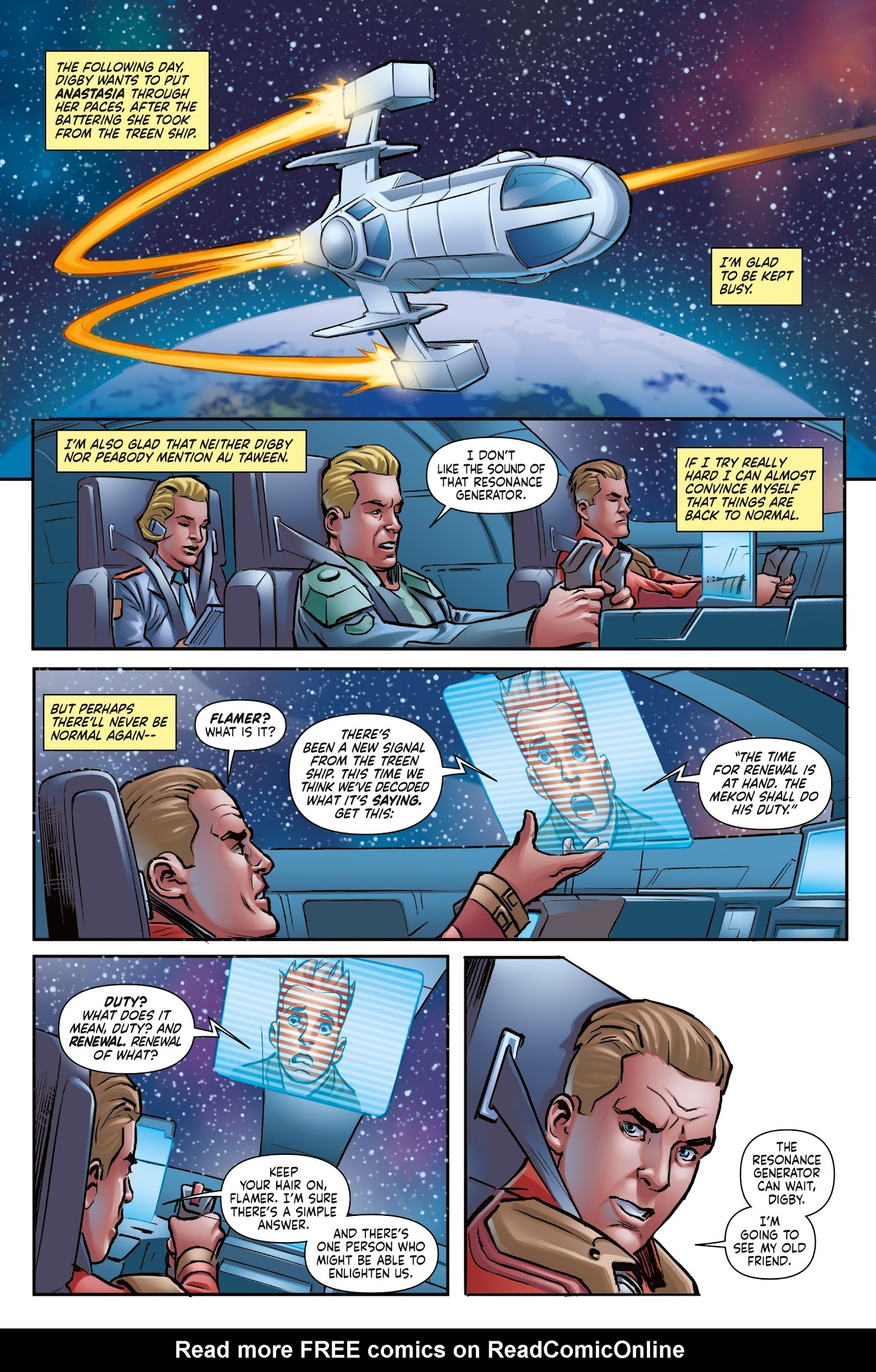 Read online Dan Dare (2017) comic -  Issue #4 - 22