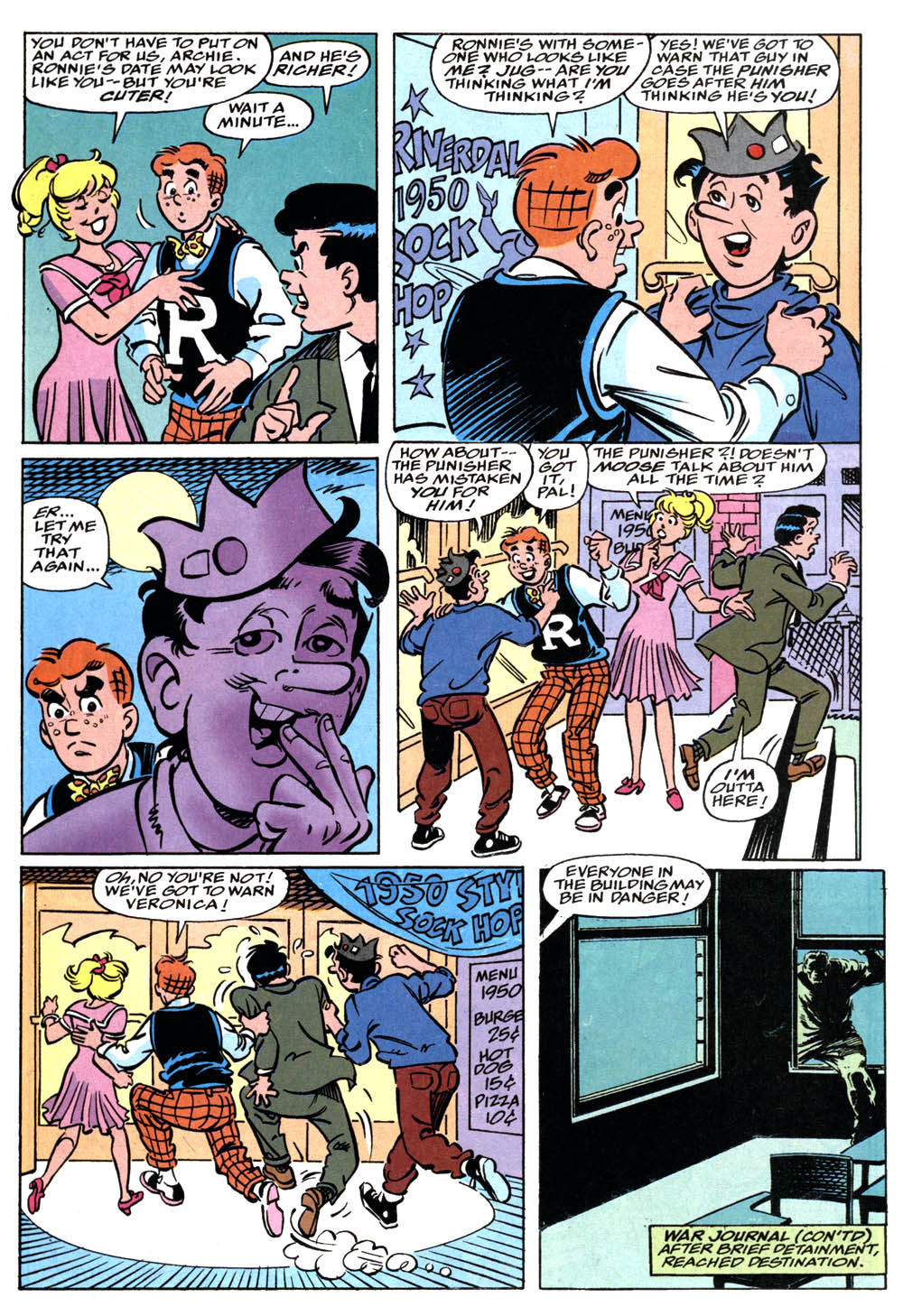 Read online The Punisher Meets Archie comic -  Issue # Full - 32