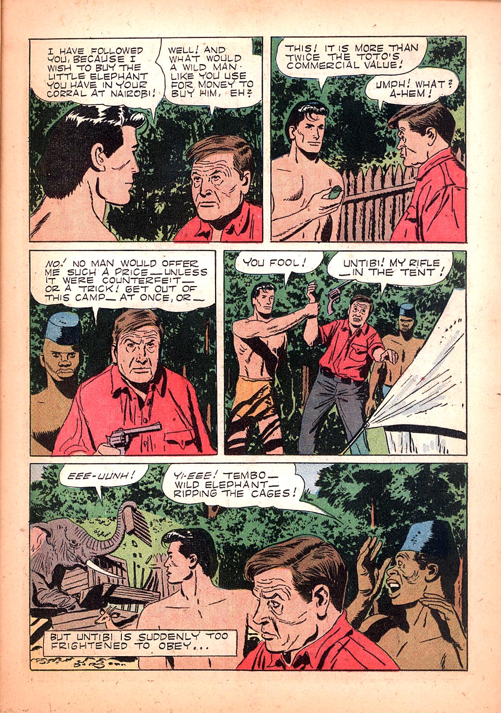 Read online Tarzan (1948) comic -  Issue #69 - 15