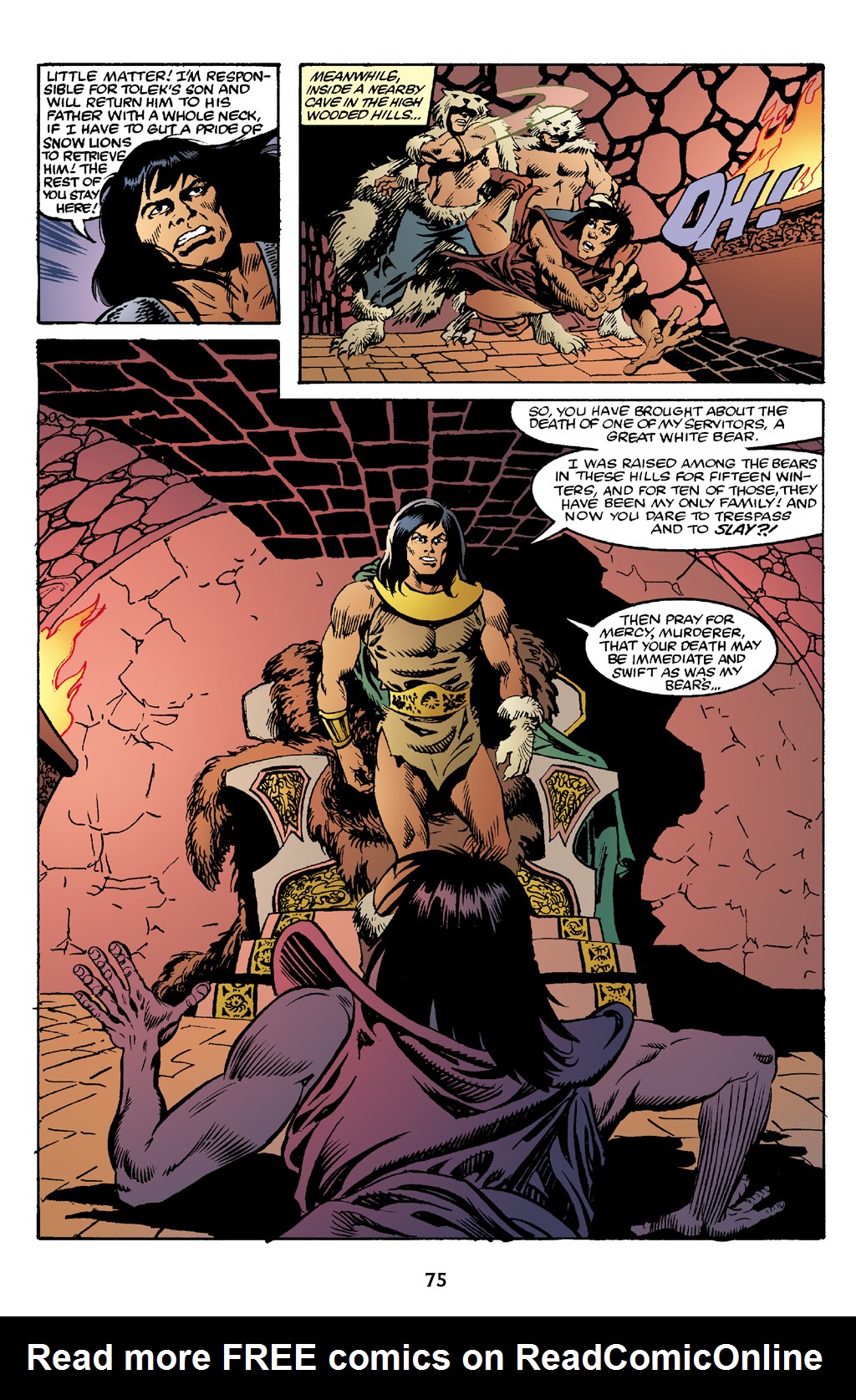 Read online The Chronicles of Conan comic -  Issue # TPB 19 (Part 1) - 76