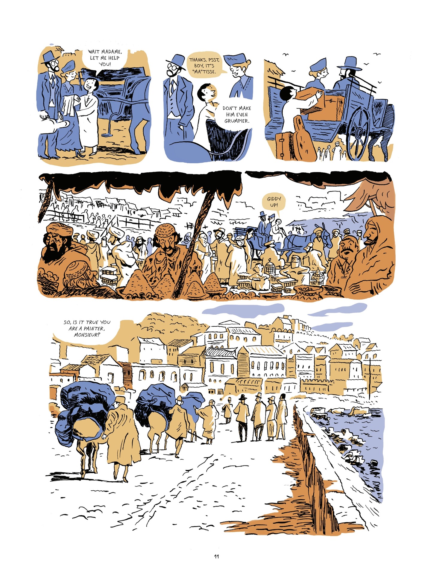 Read online Tangier in the Rain comic -  Issue # TPB - 11