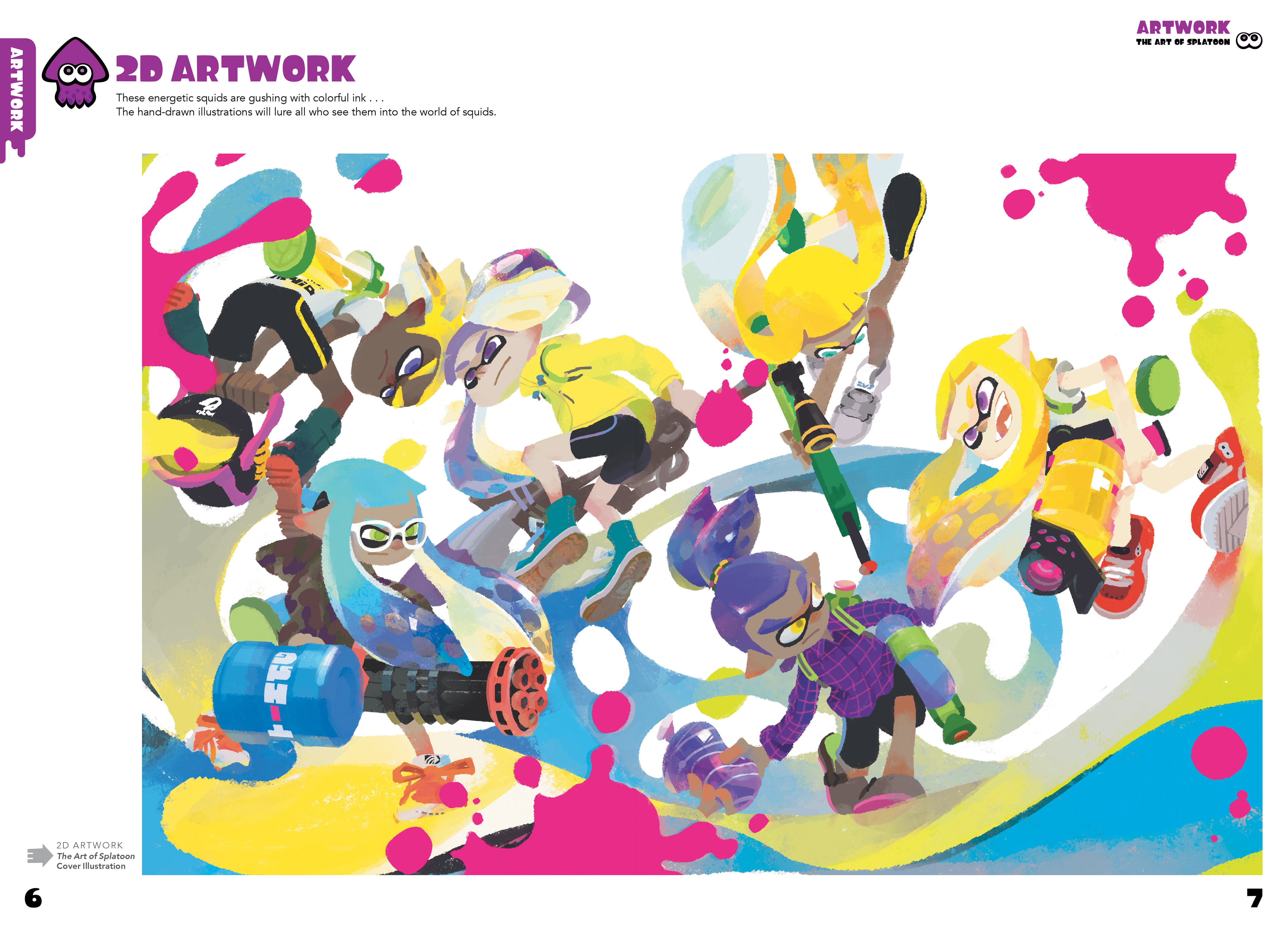 Read online The Art of Splatoon comic -  Issue # TPB (Part 1) - 6