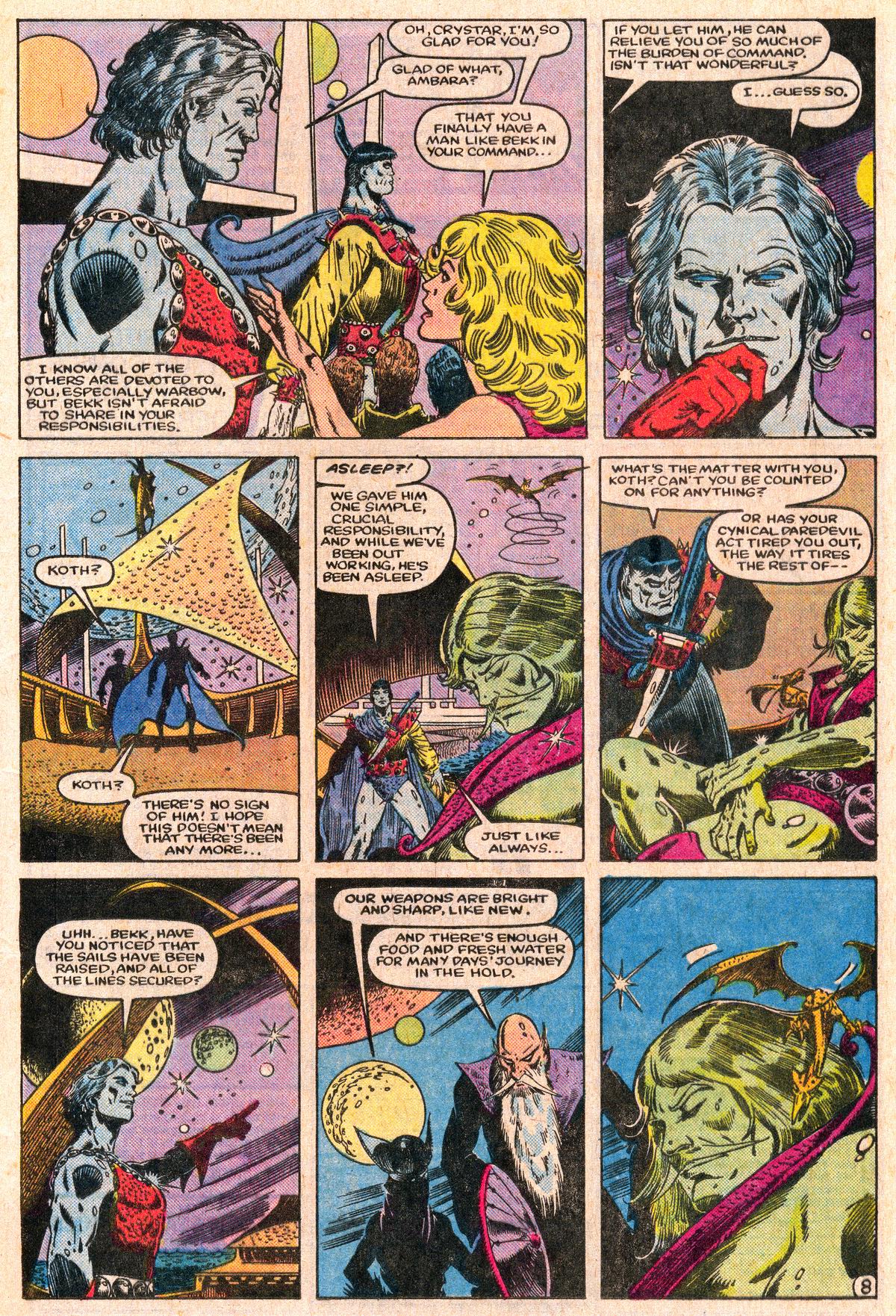 Read online The Saga of Crystar, Crystal Warrior comic -  Issue #10 - 9